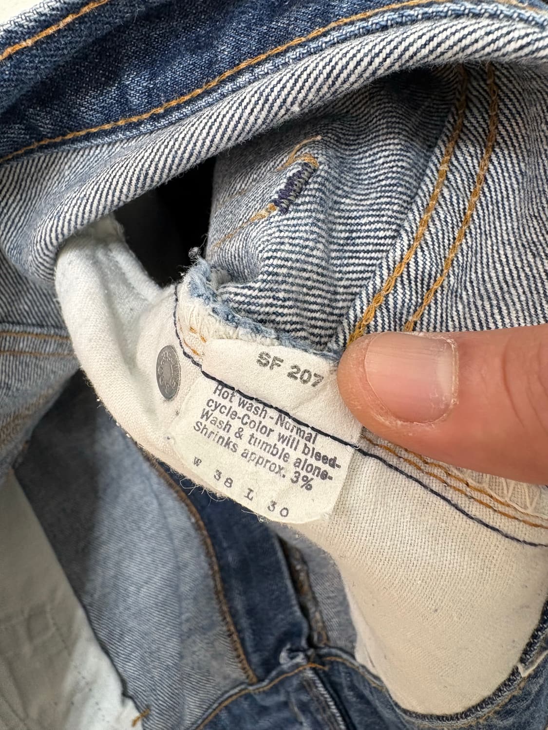 70’s vtg Levis 517 Custom Denim pant 상품이미지2