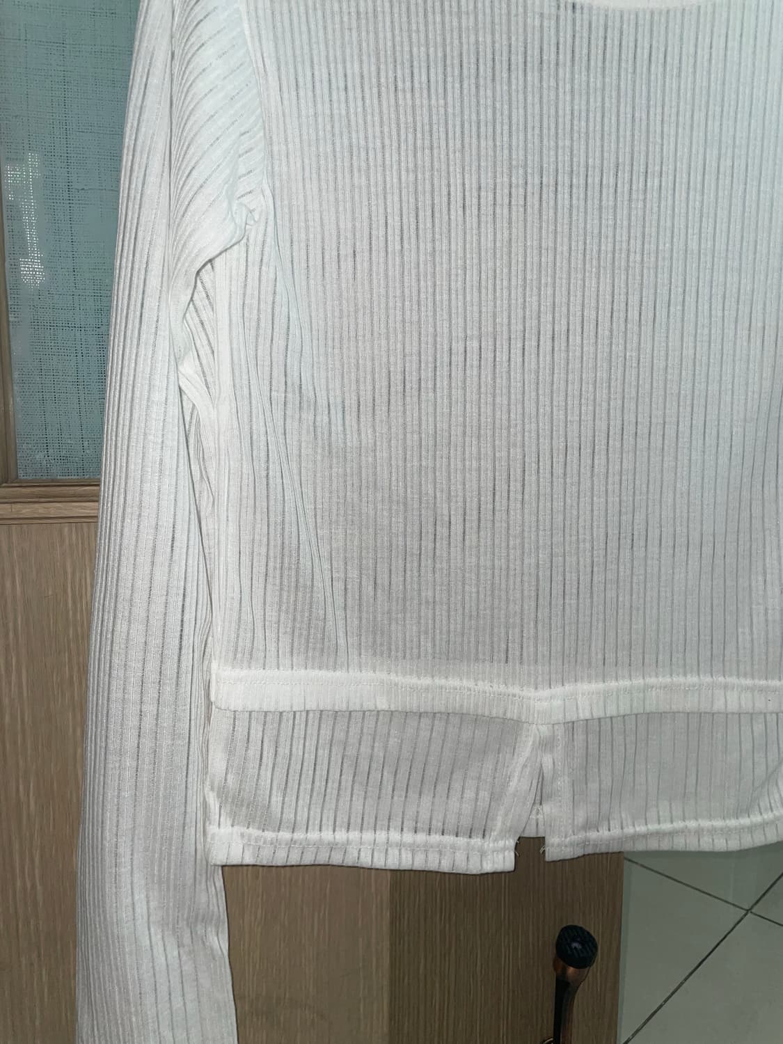 여름 시스루 슬릿 얇은 티 상품이미지3