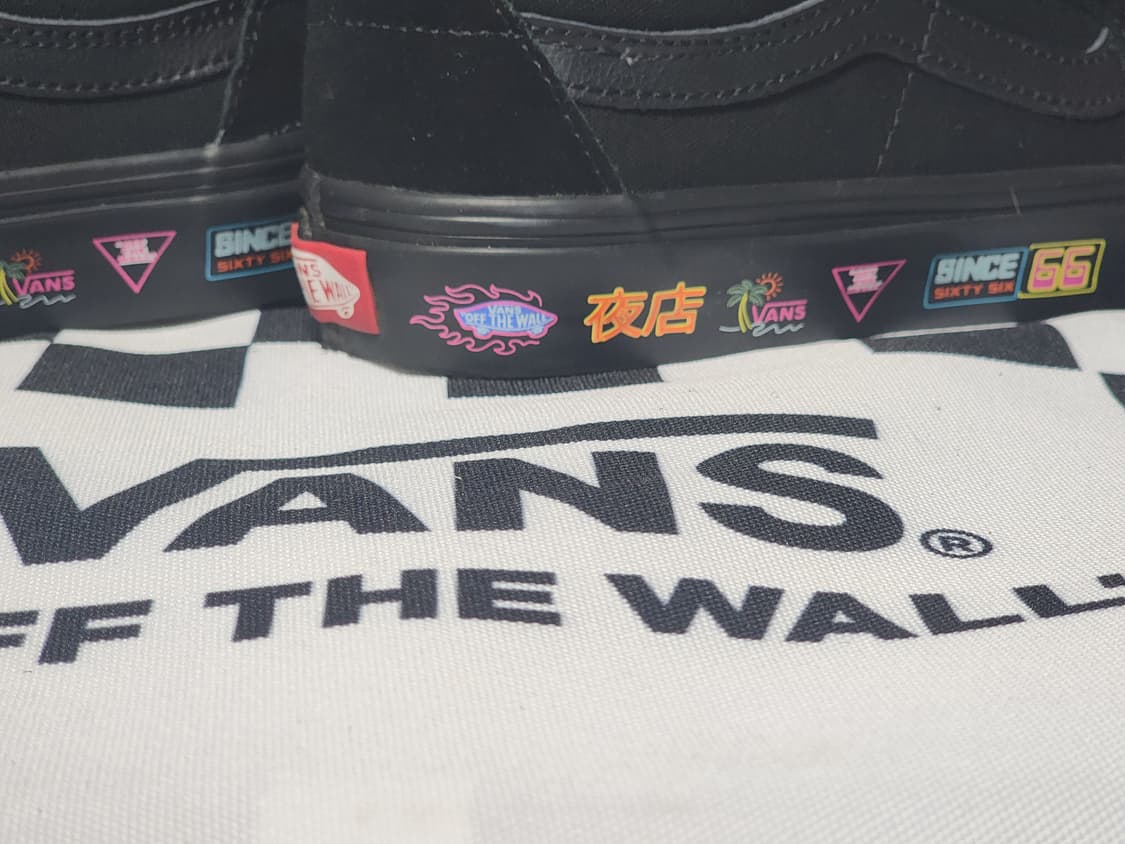 반스 마켓 스케이트 로우 블랙 230mm 상품이미지7