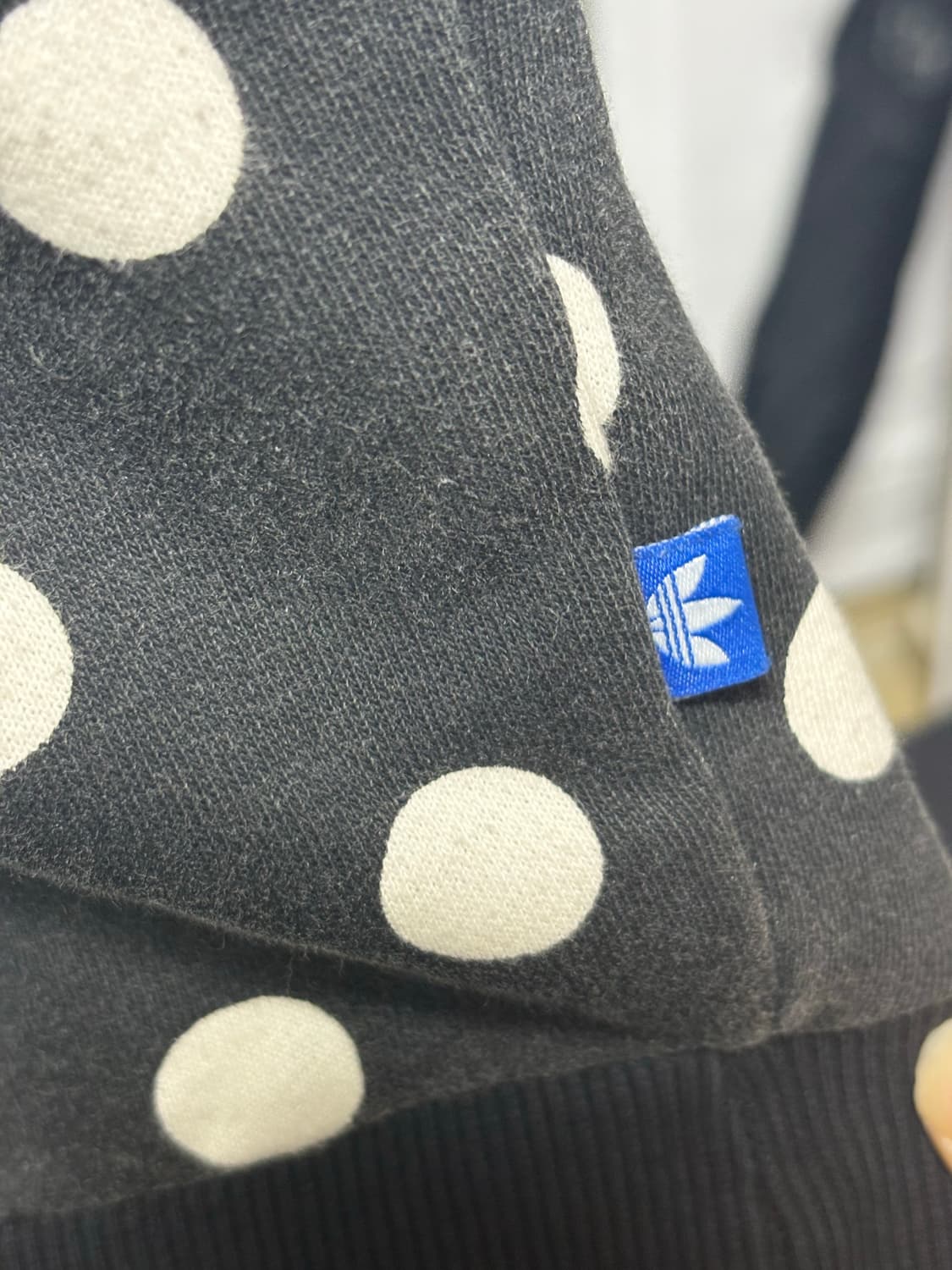 아디다스 땡땡이 도트 후드티 95 상품이미지4