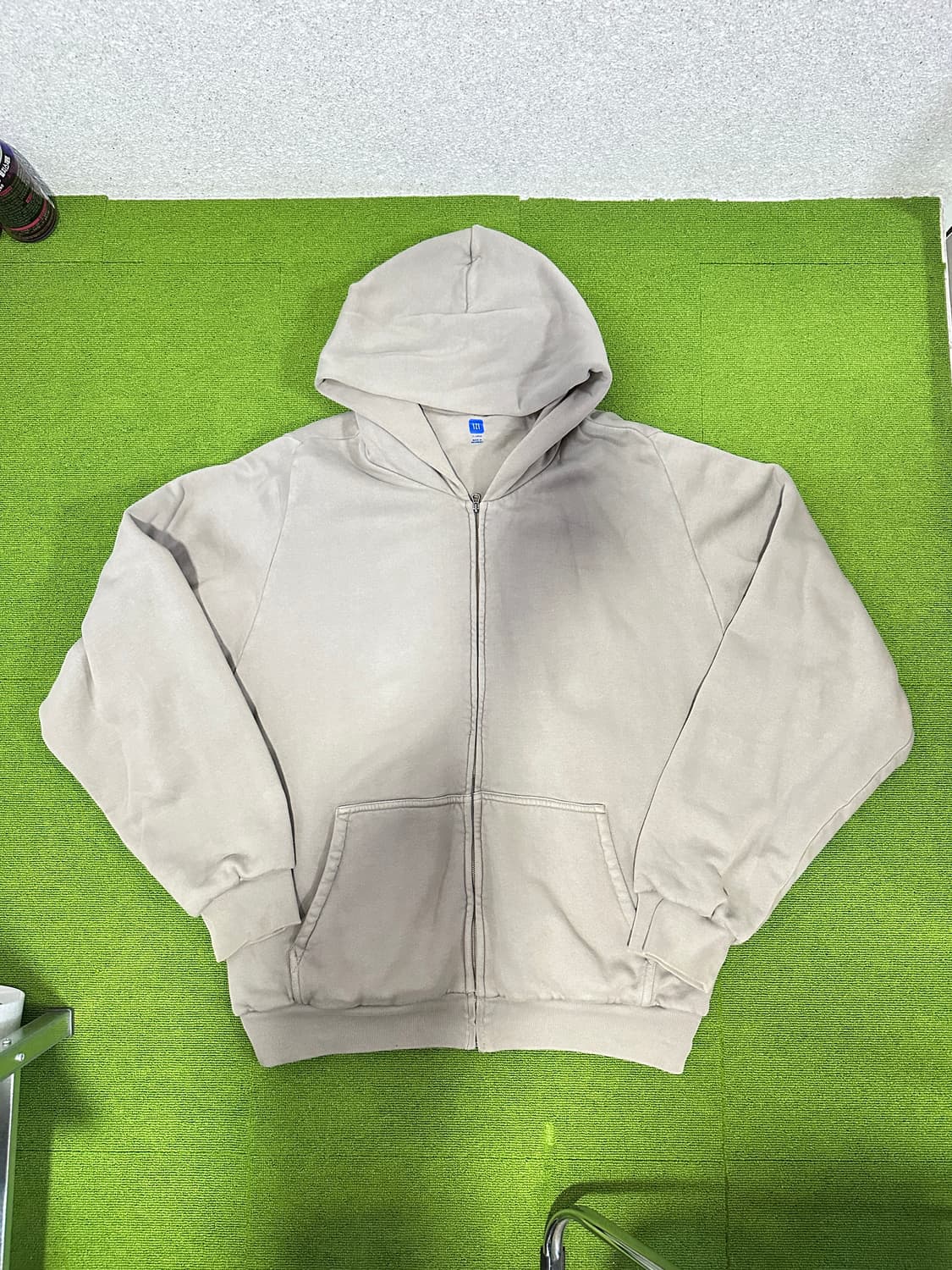 Yeezy 갭 후드집업 XL 그레이 칸예 이지 상품이미지1