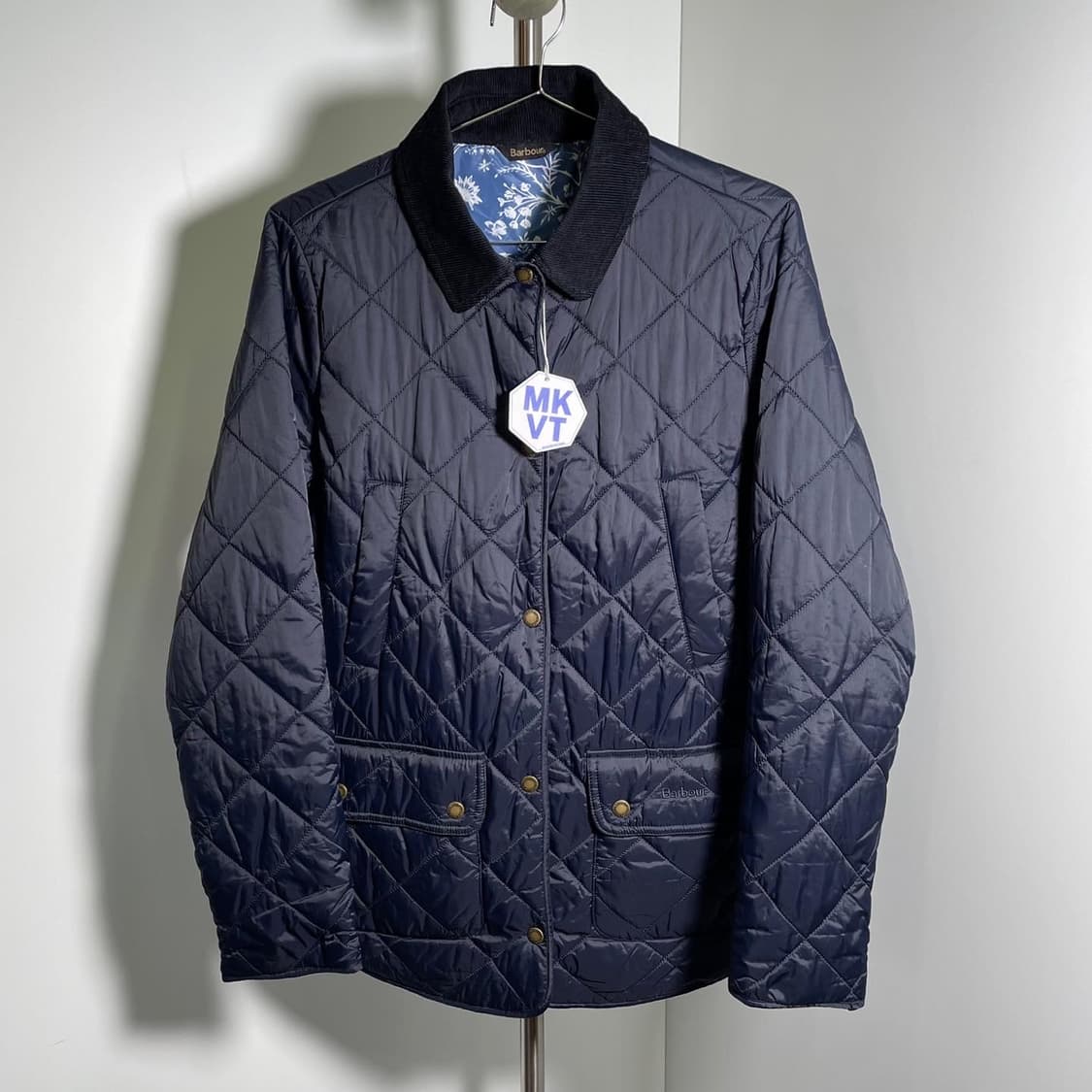 바버 X LAURA ASHLEY  퀼팅 자켓 상품이미지3