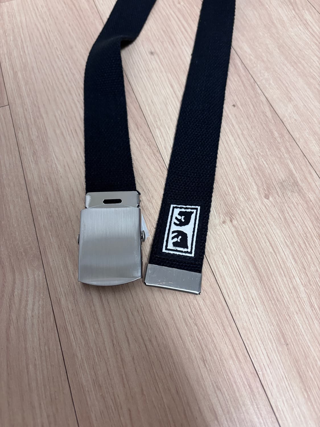 오베이 빅 보이 웹 벨트 블랙 상품이미지4