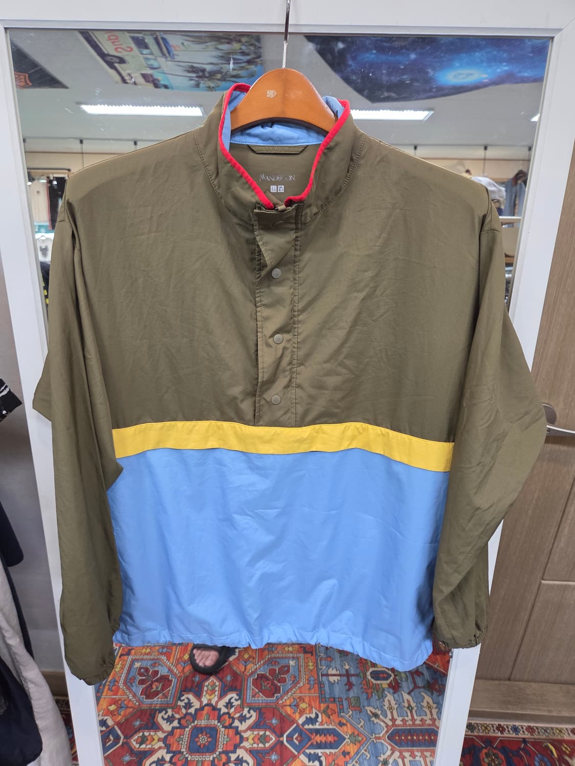 유니클로 jw앤더슨 폴리 아노락 자켓 L 상품이미지1