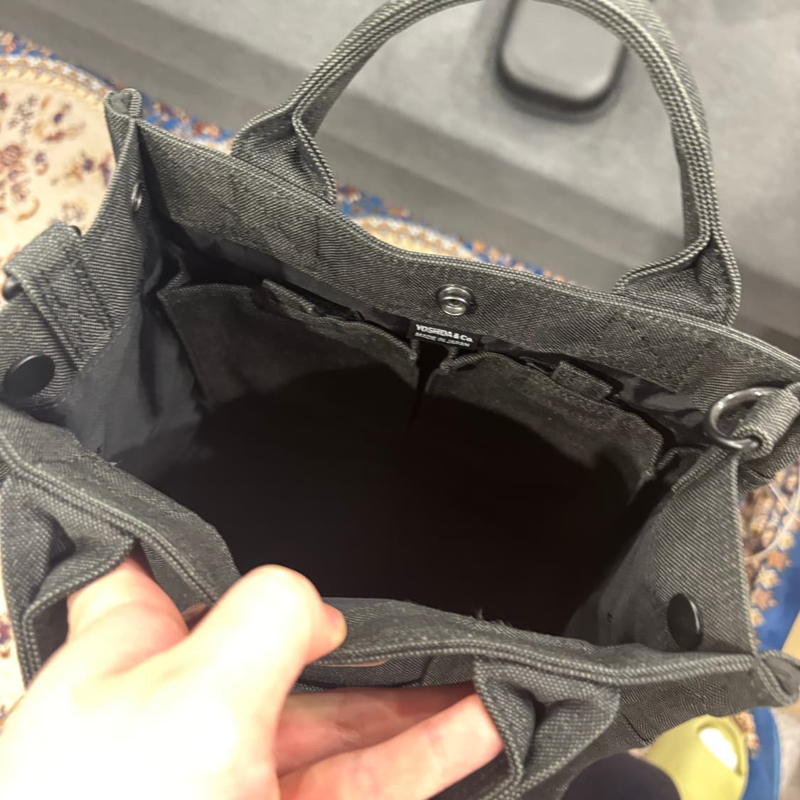 포터 스모키 투웨이 토트백 블랙 상품이미지6