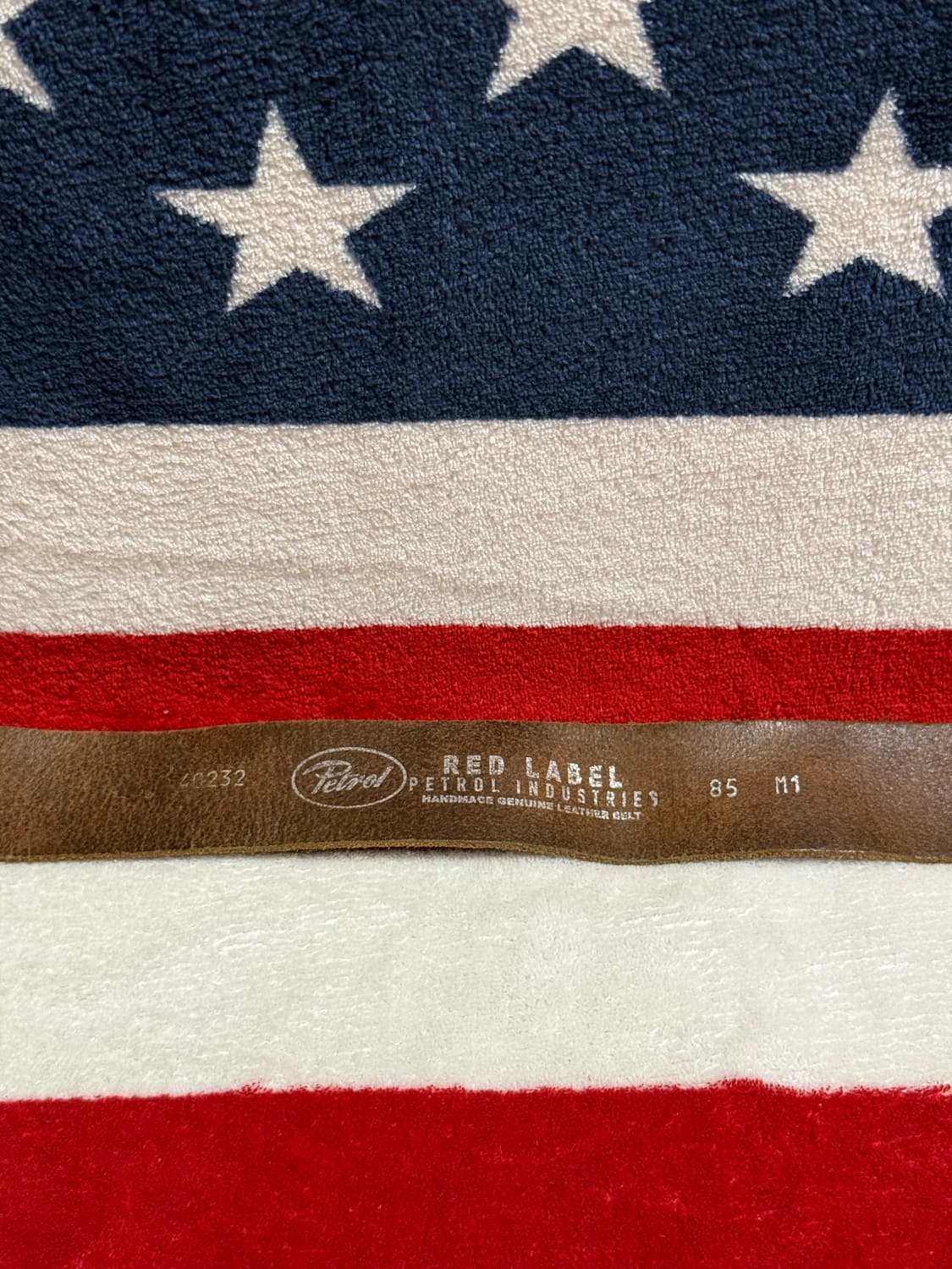 빈티지레더벨트 vintage leather belt 가죽벨트 투홀  상품이미지8