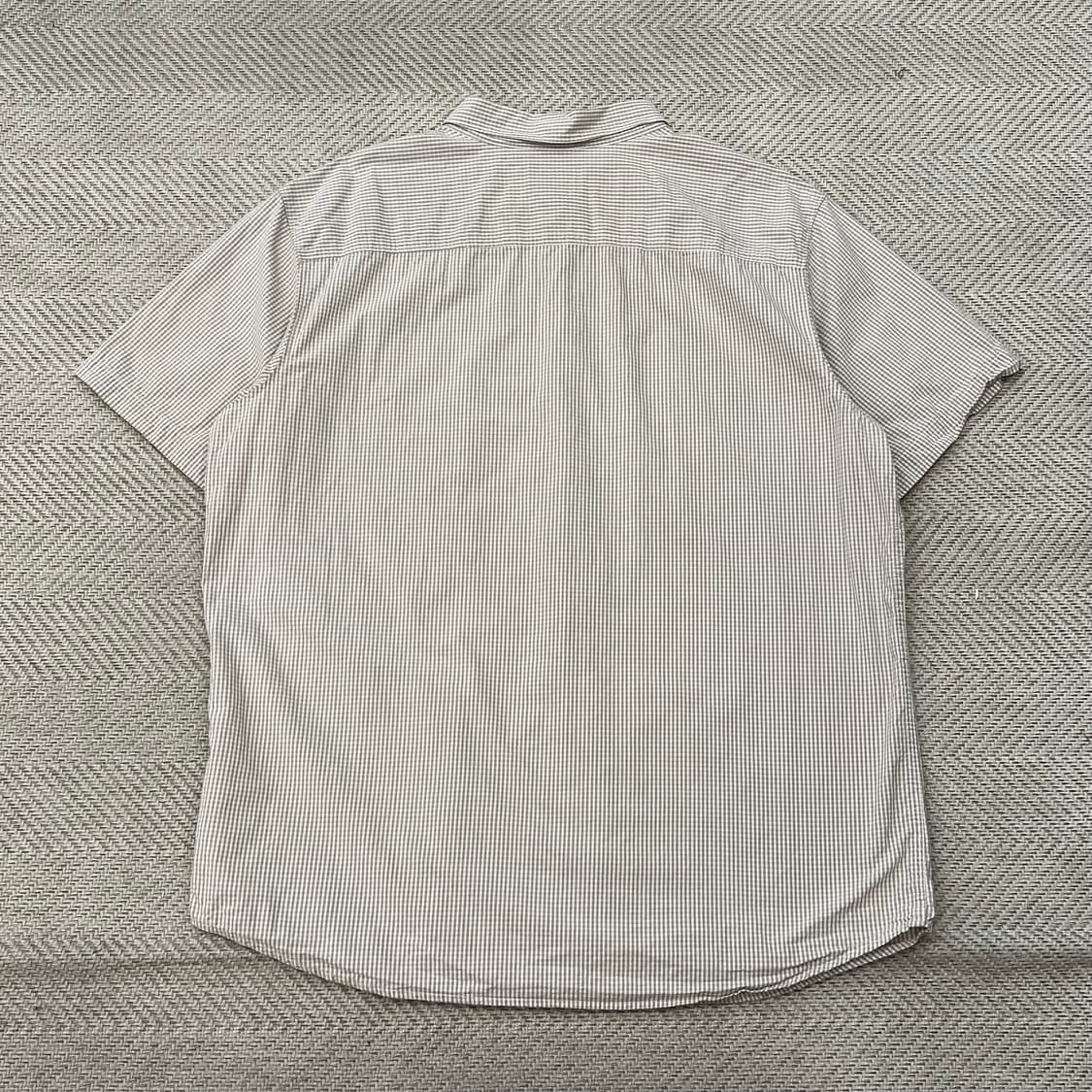 컬럼비아 체크 하프셔츠 r3915 상품이미지2