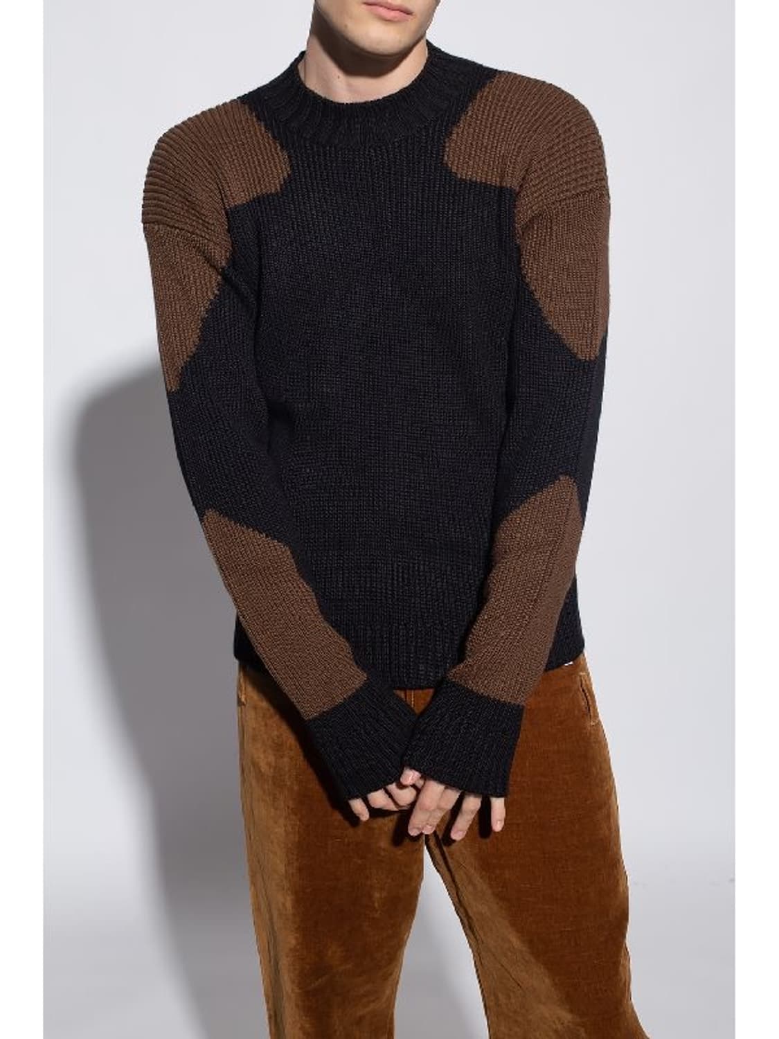 자크뮈스 모크넥 니트 블랙 상품이미지1