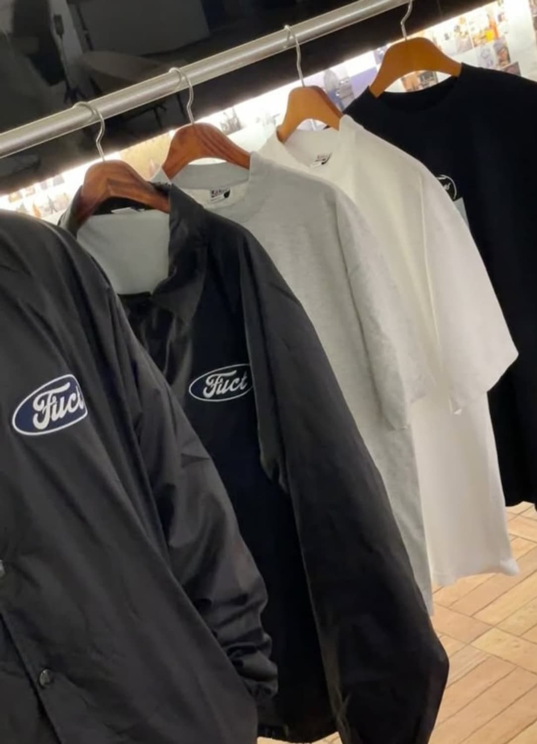 FUCT 코치 자켓 블랙 L 사이즈 새상품  상품이미지4
