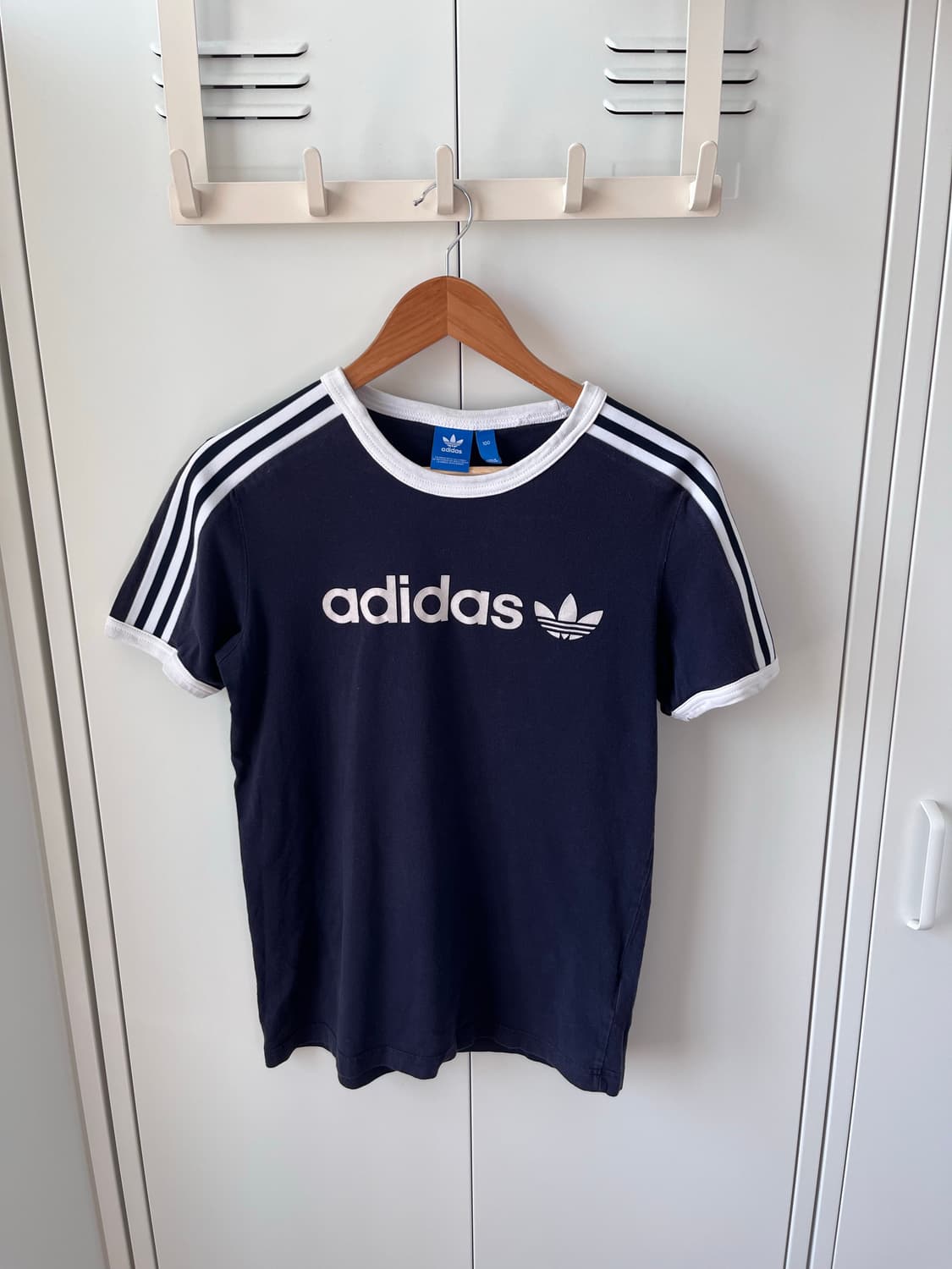 Adidas vintage 아디다스 네이비 반팔 티셔츠 상품이미지6