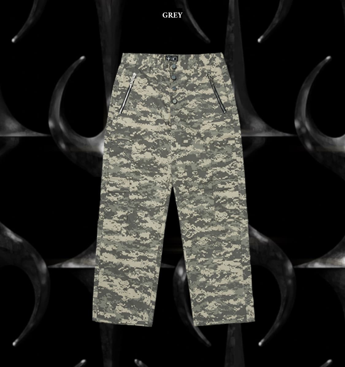 떠그클럽 바이오 솔저 팬츠 그레이 -2size- 미착용 새상품 상품이미지1