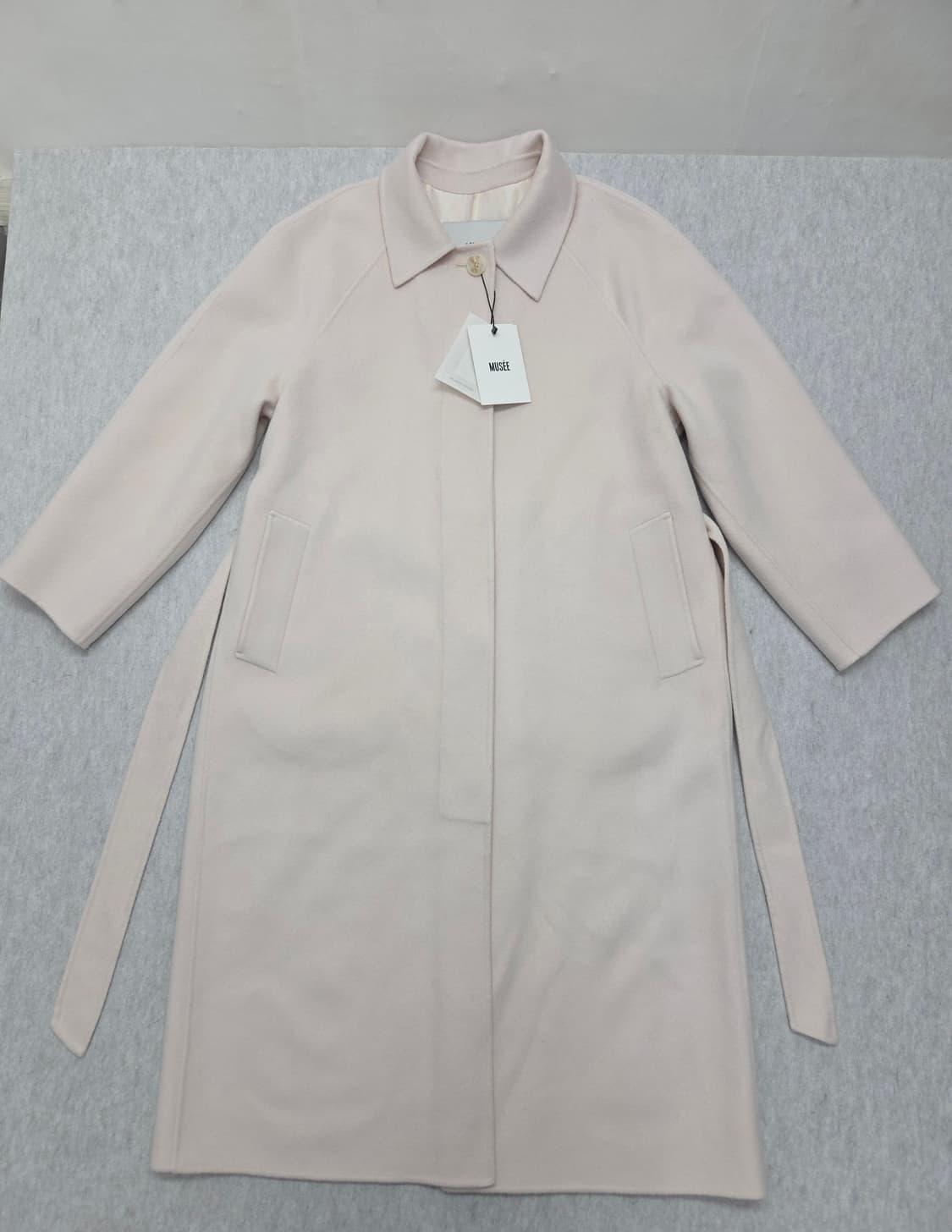 여성 38 뮤제 코트 캐시미어 울 혼방 상품이미지7