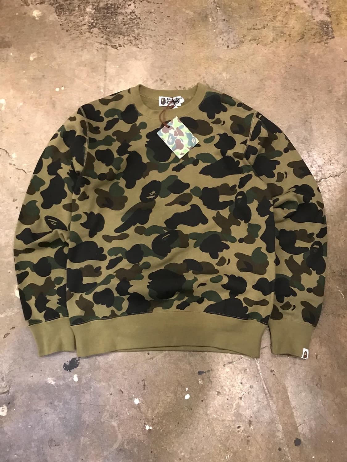 Bape Camouflage Sweat Shirts ( 새상품 ) 상품이미지6