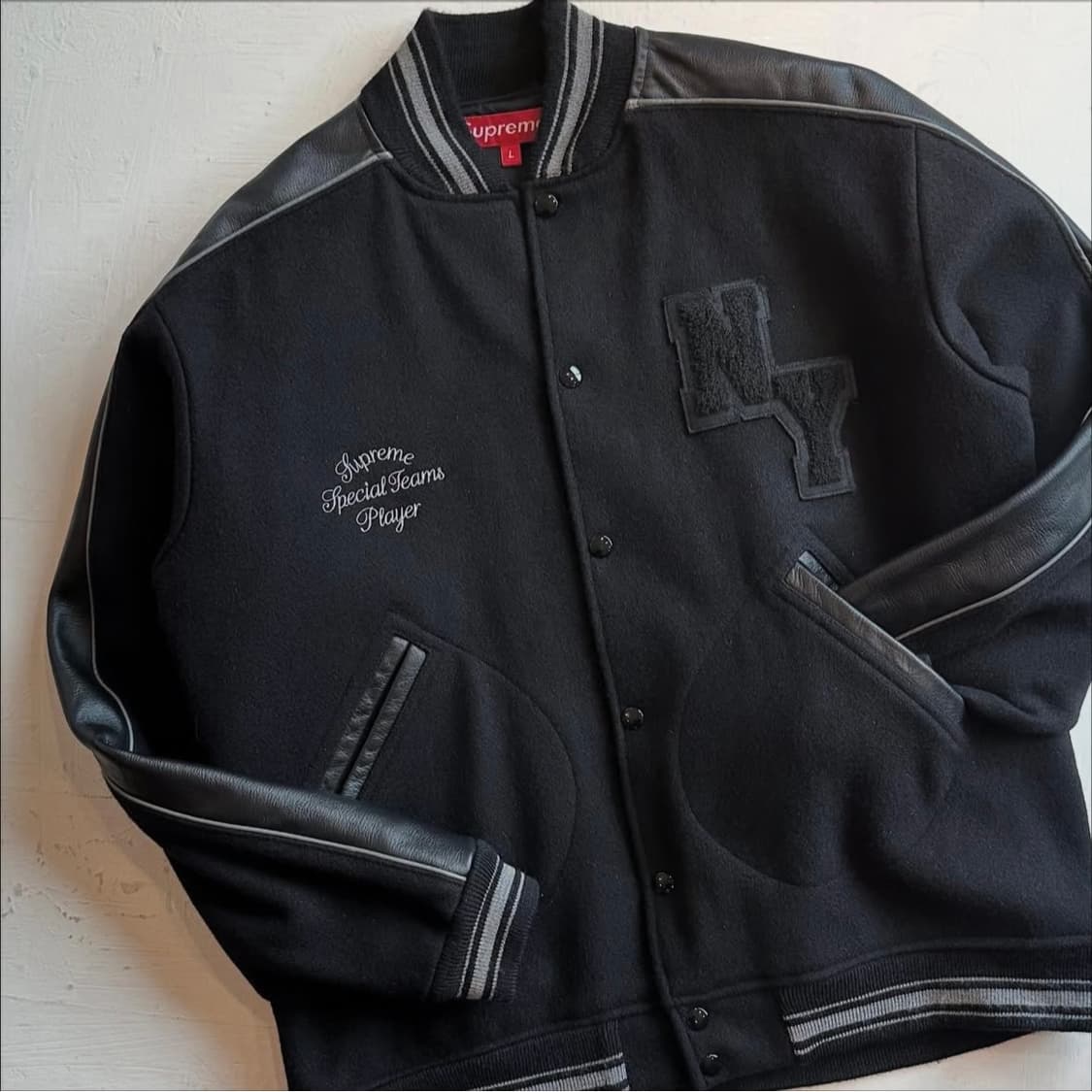 03aw Supreme Special Teams Player 바시티자켓 상품이미지5