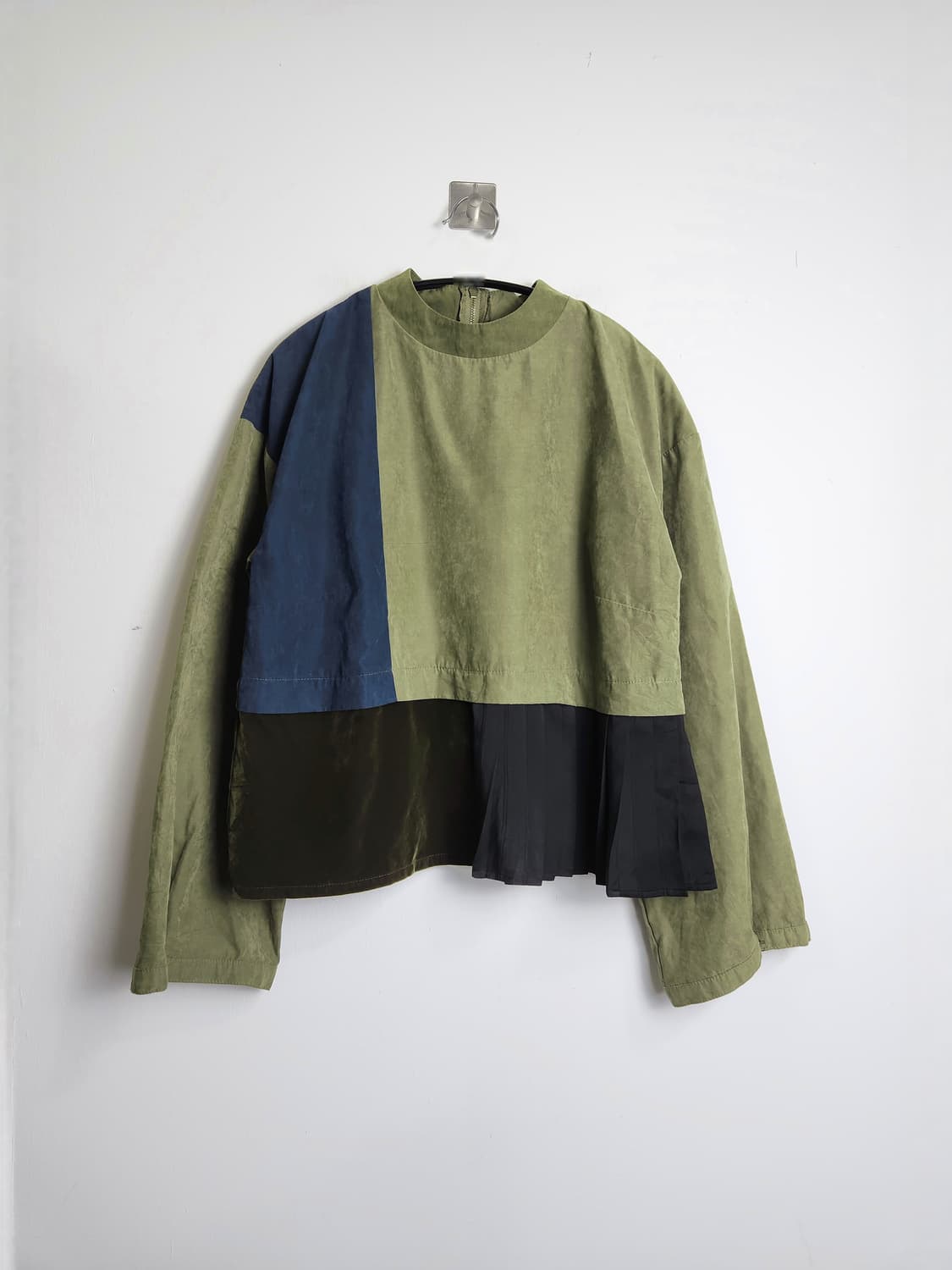 레이어드 플리츠 블라우스 상품이미지6