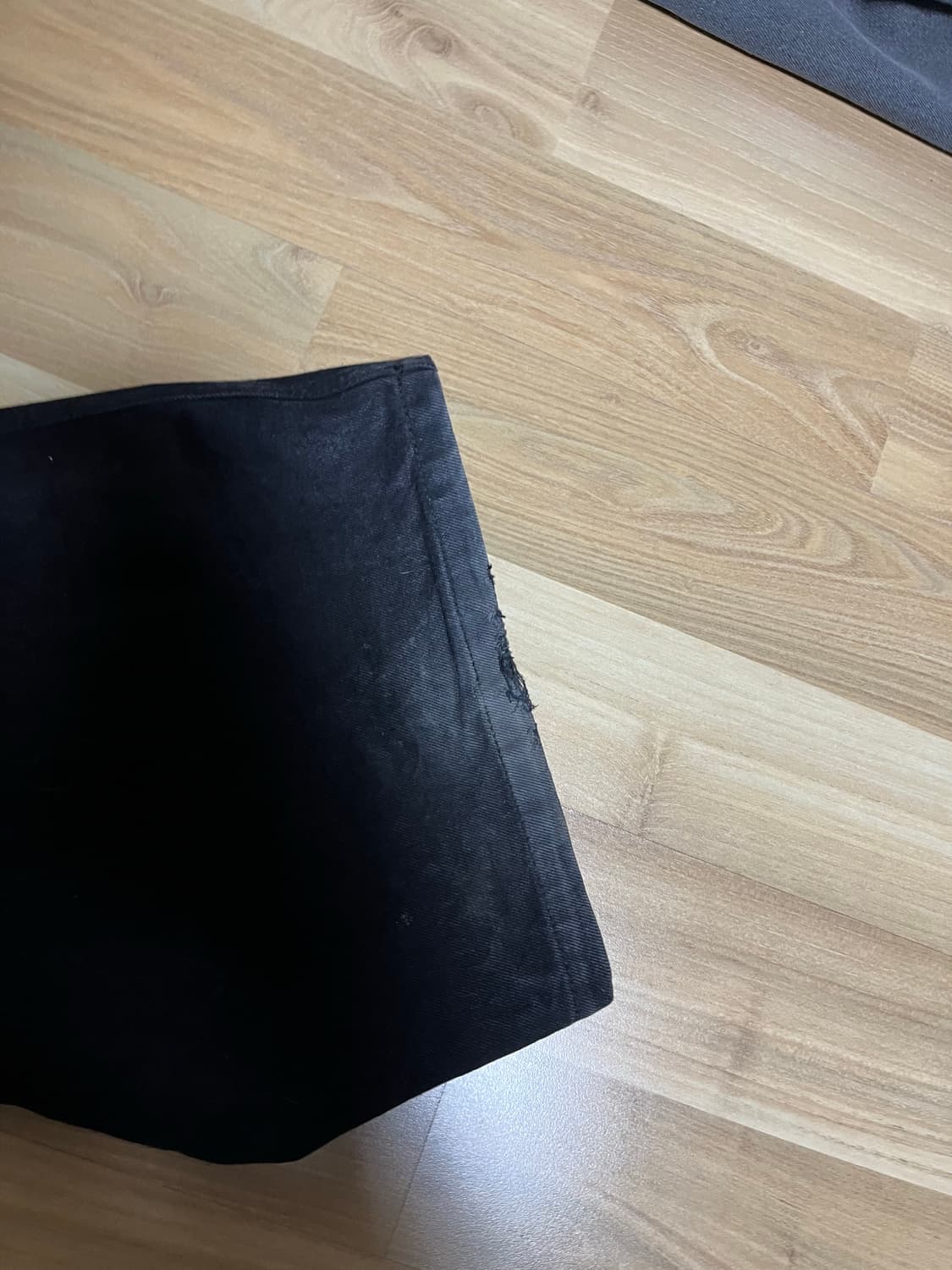 언더마이카 더블 사이드라인 블랙 배기진 2사이즈 상품이미지3