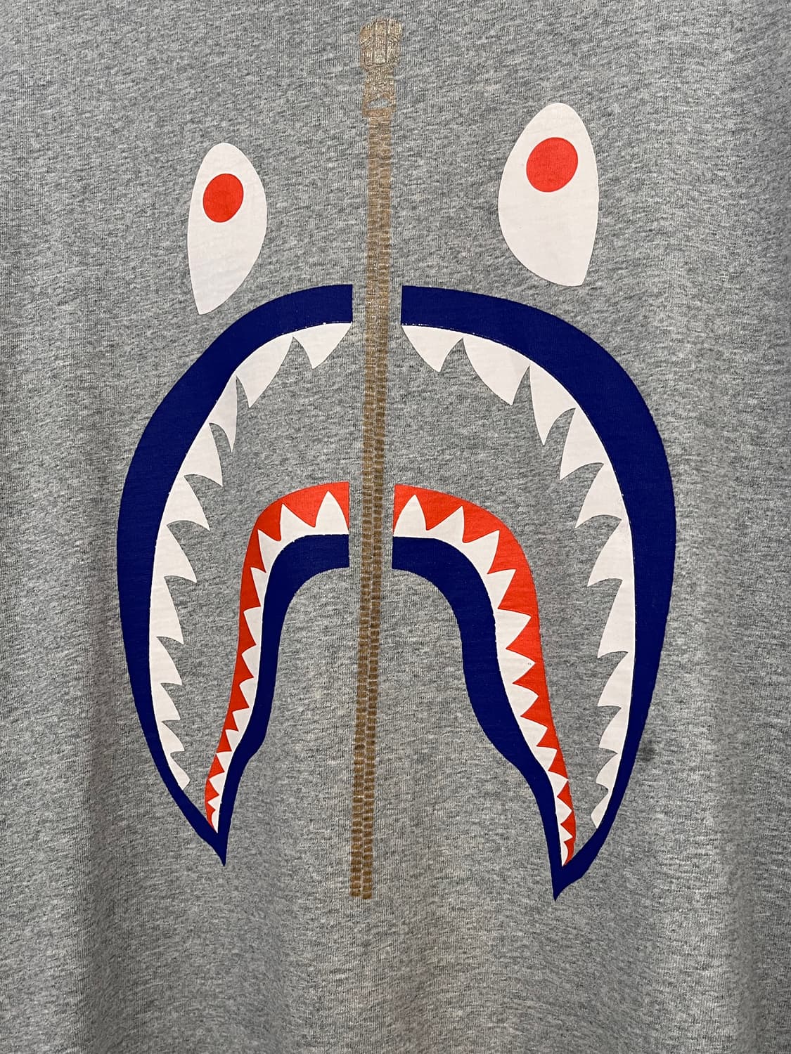 BAPE SHARK ZIP T-SHIRT 상품이미지2