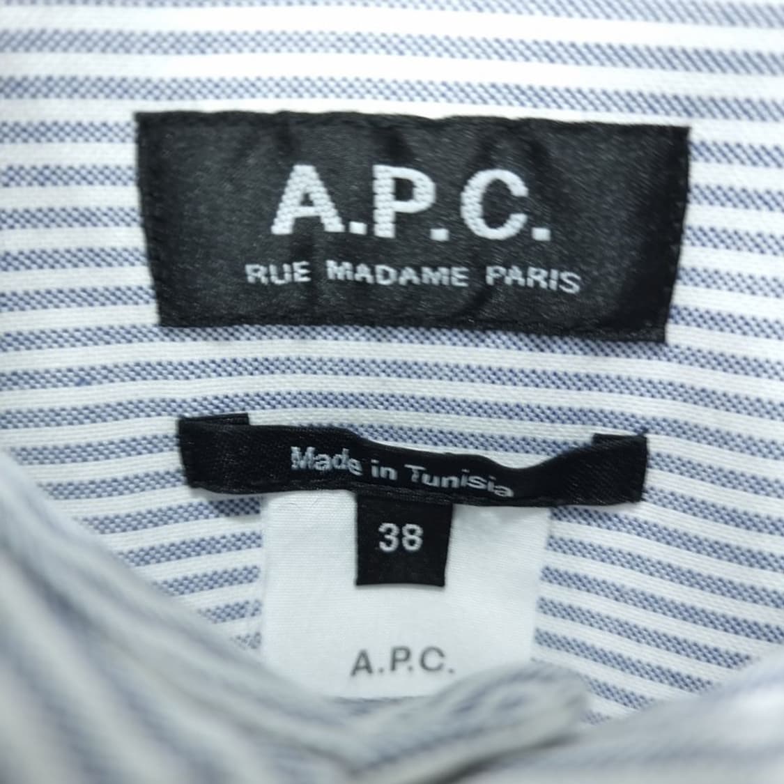 [아페쎄] 루즈핏 스트라이프 셔츠 P01573 상품이미지7