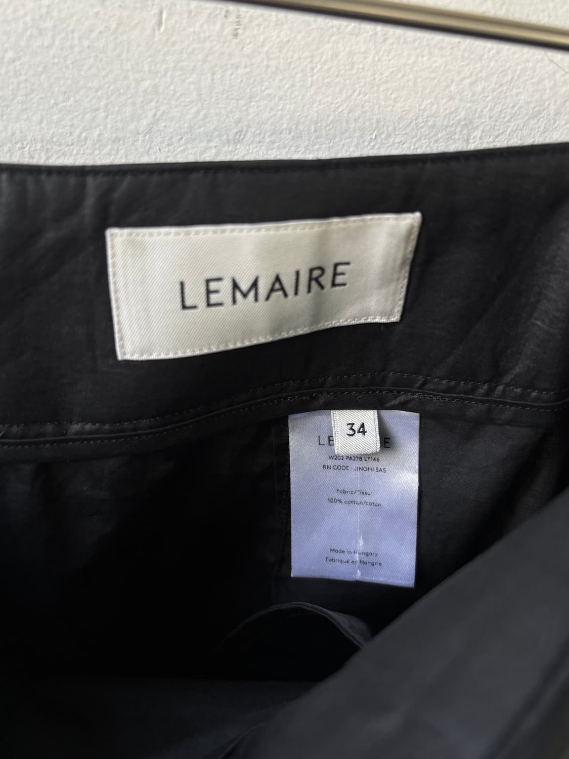 르메르 20ss 친츠 벨티드 팬츠 상품이미지9