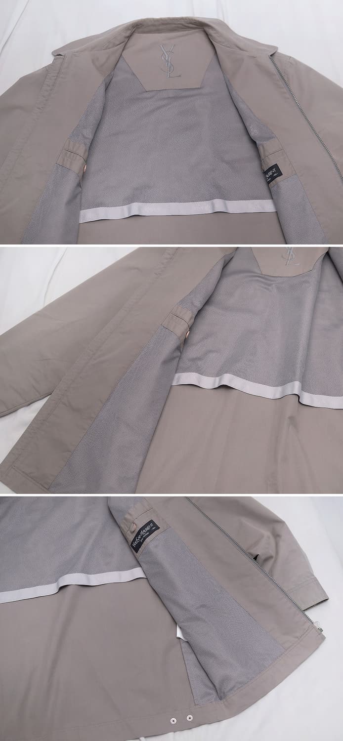 생로랑 (YSL) 클래식 캐쥬얼 집업 블루종 오버 자켓 (105+) 상품이미지7
