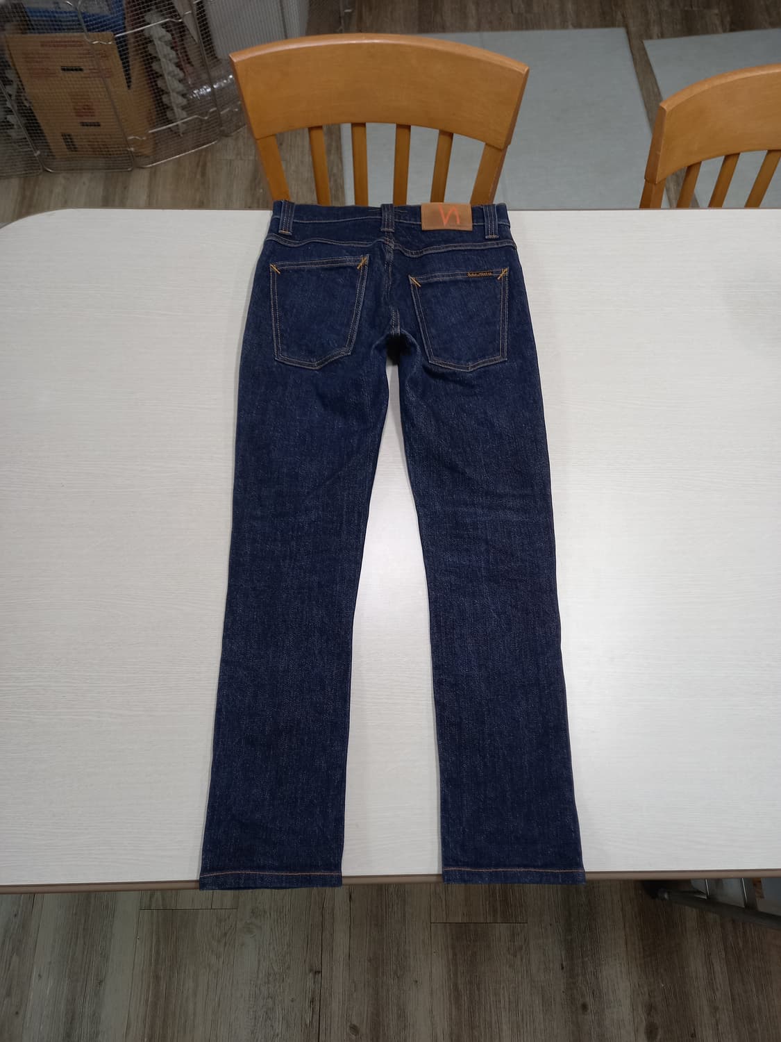 26 NudieJeans Italy 스판 슬림일자진 진청 26-594 상품이미지2