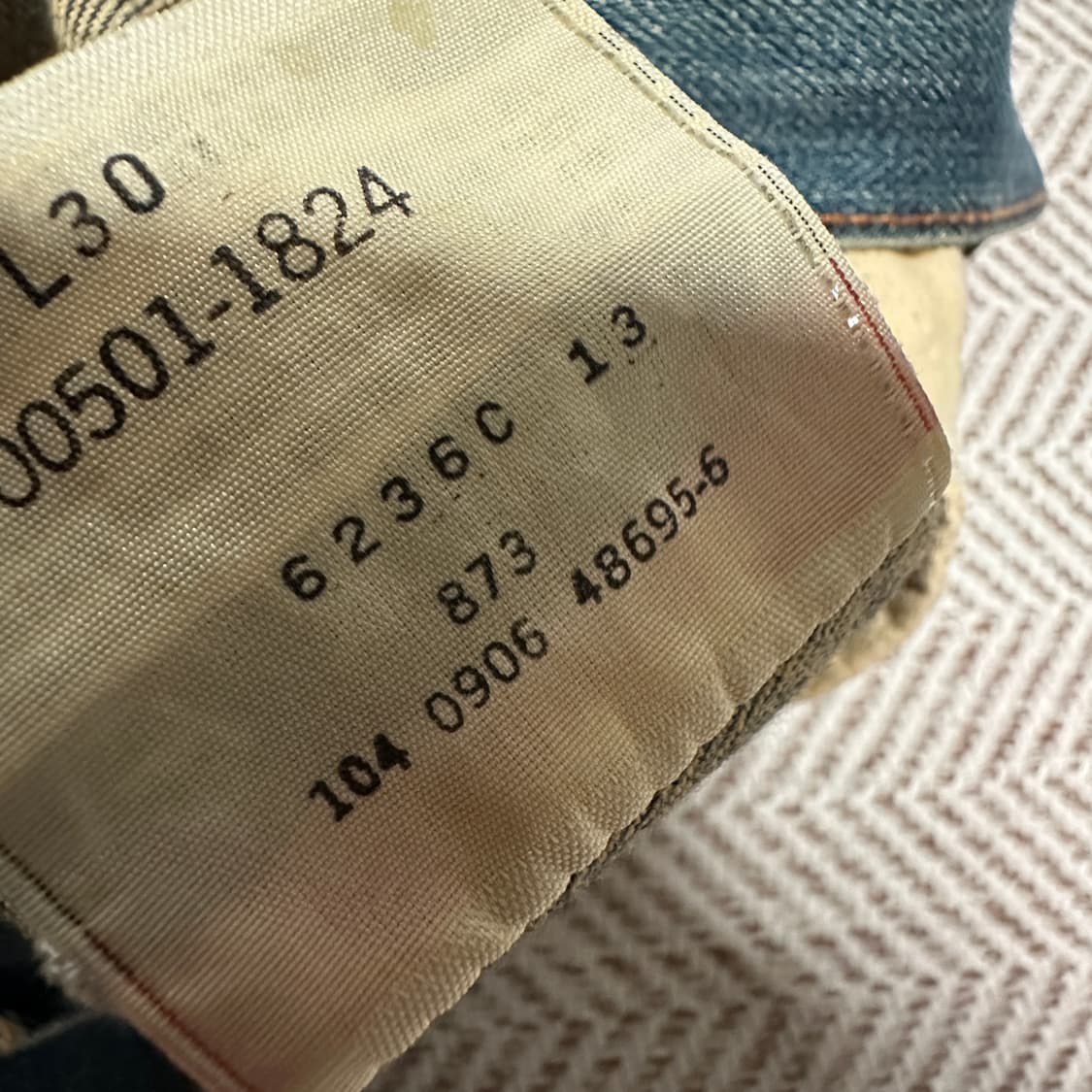 LEVI'S 501 00's mexico made demim pants 상품이미지6