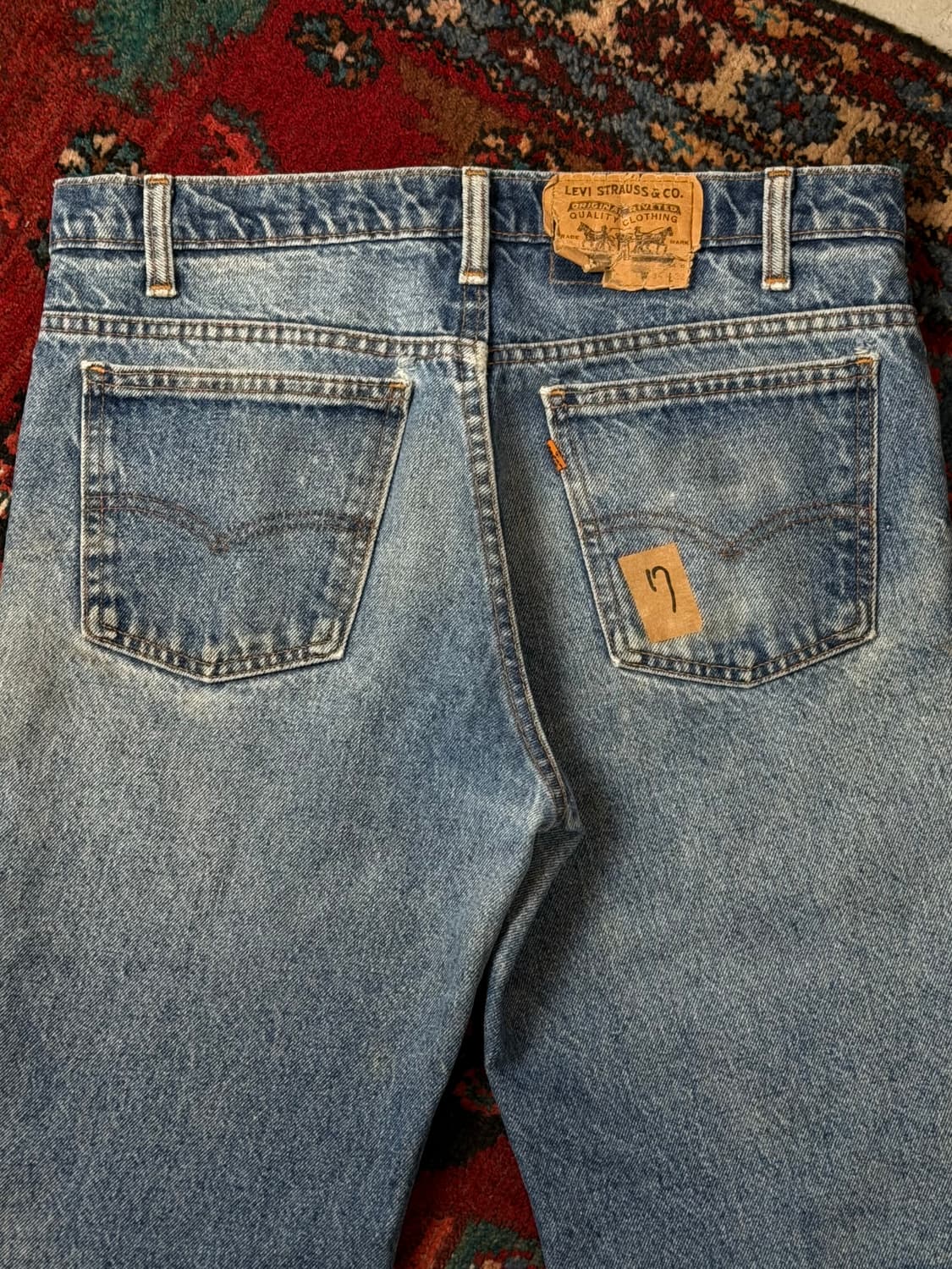 80's Canada Made 빈티지 리바이스 517 오렌지탭 상품이미지6