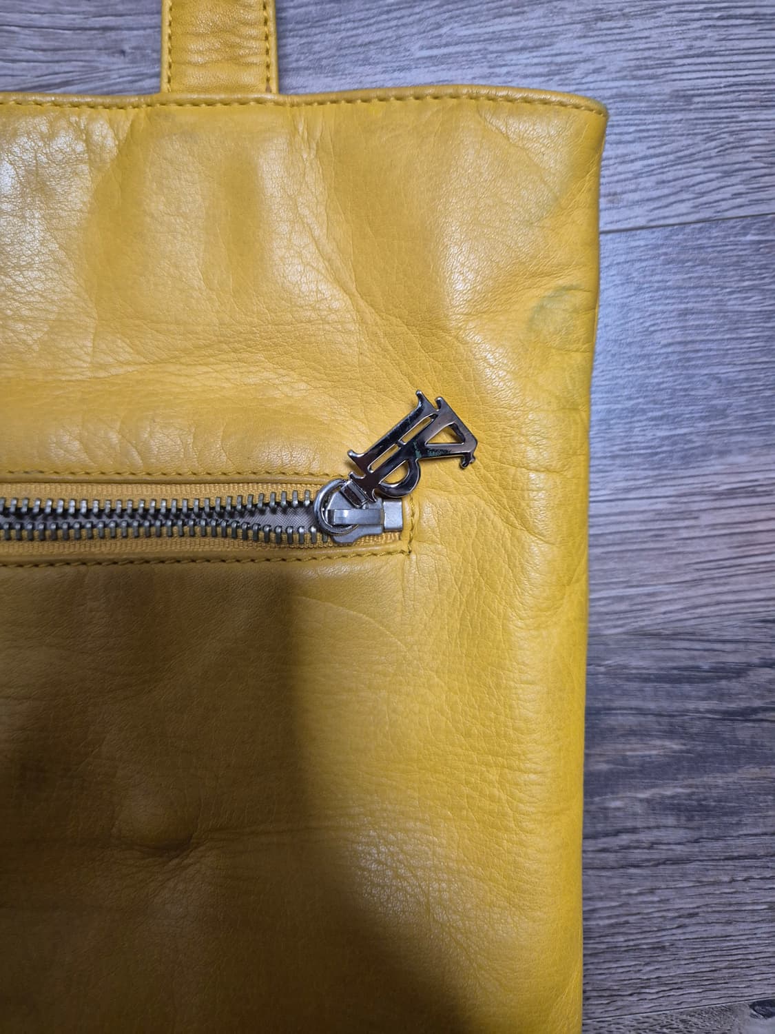 폴로 가죽가방 옐로 상품이미지3