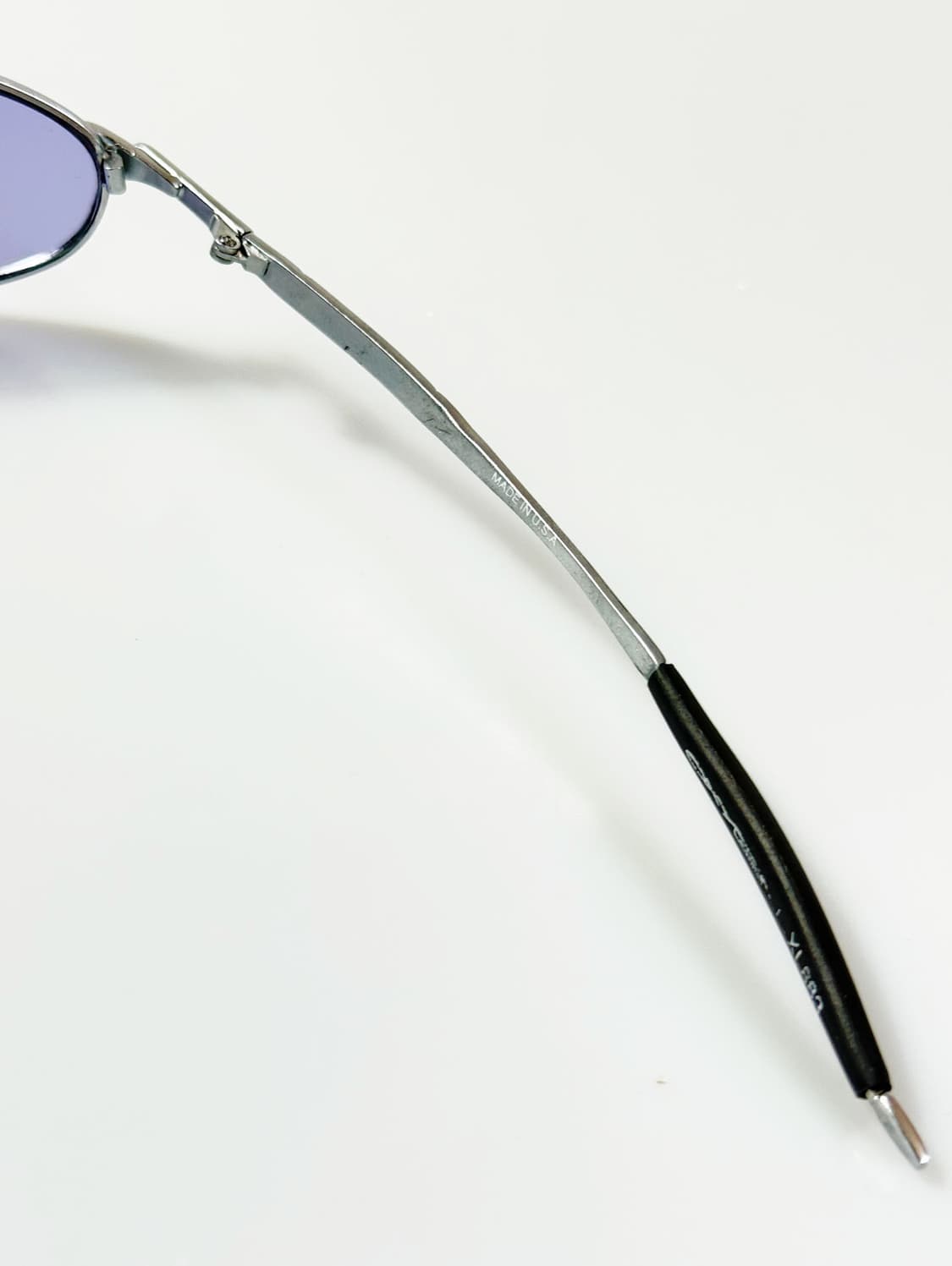 90s OXGEN 실버 슬림 오벌 프레임 틴트 빈티지 선글라스 상품이미지6