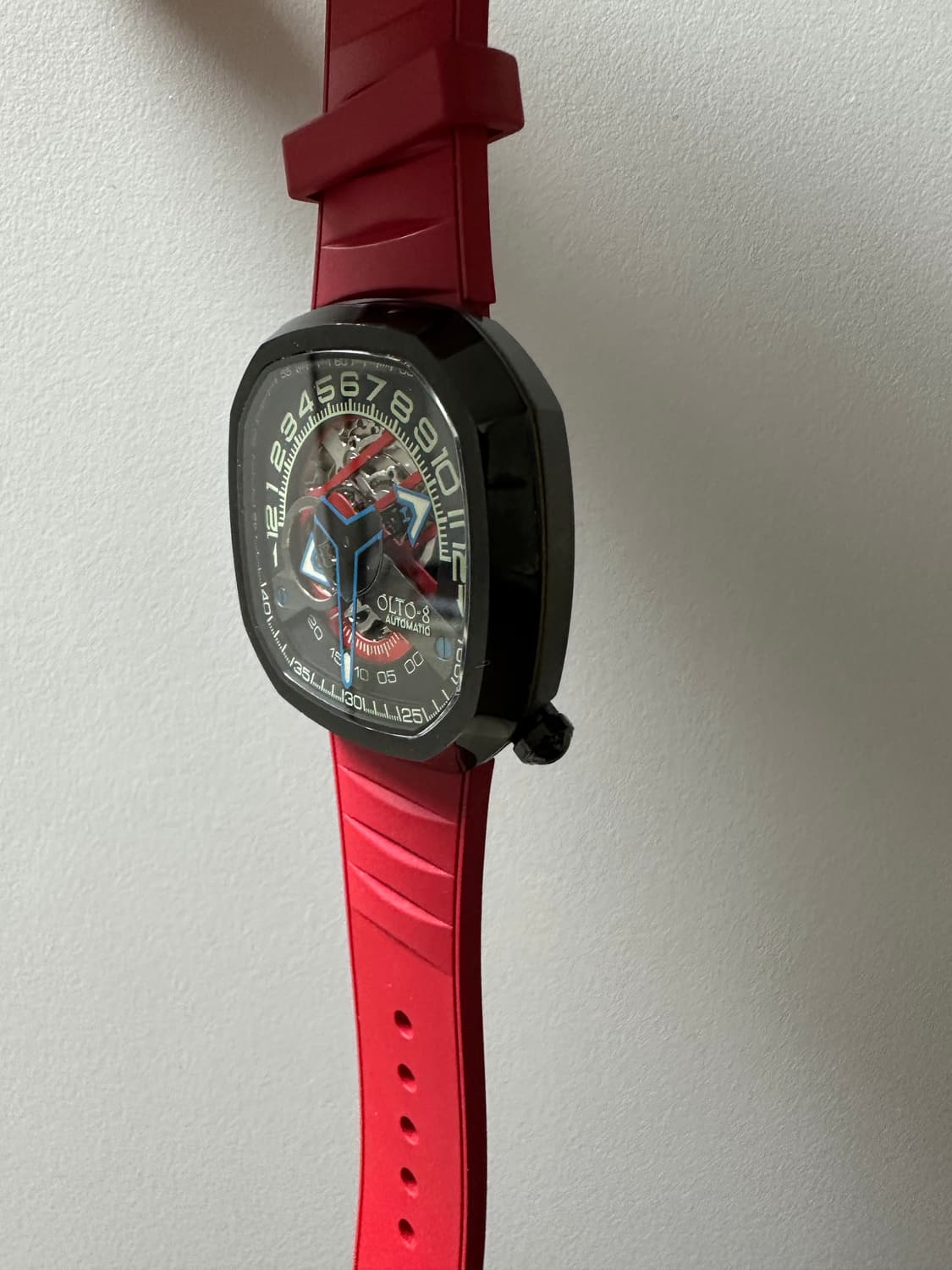 기계식 스켈레톤 올토8한정판 인피니티 오토매틱 희귀 대시보드 레이싱 상품이미지2