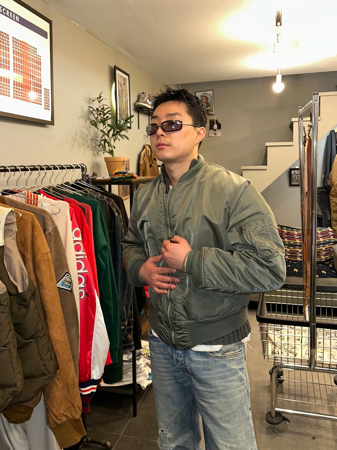 90’s Alpha Industries Ma-1 USA flight 상품이미지3