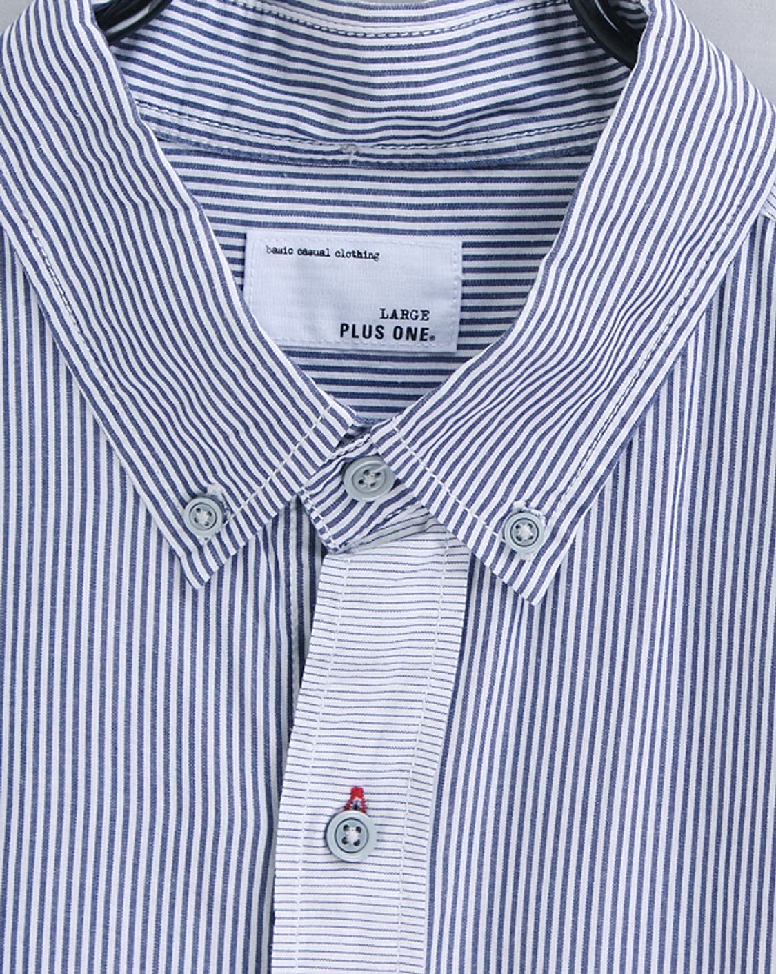 PLUS ONE cotton B.D. shirt _ S4867 상품이미지2