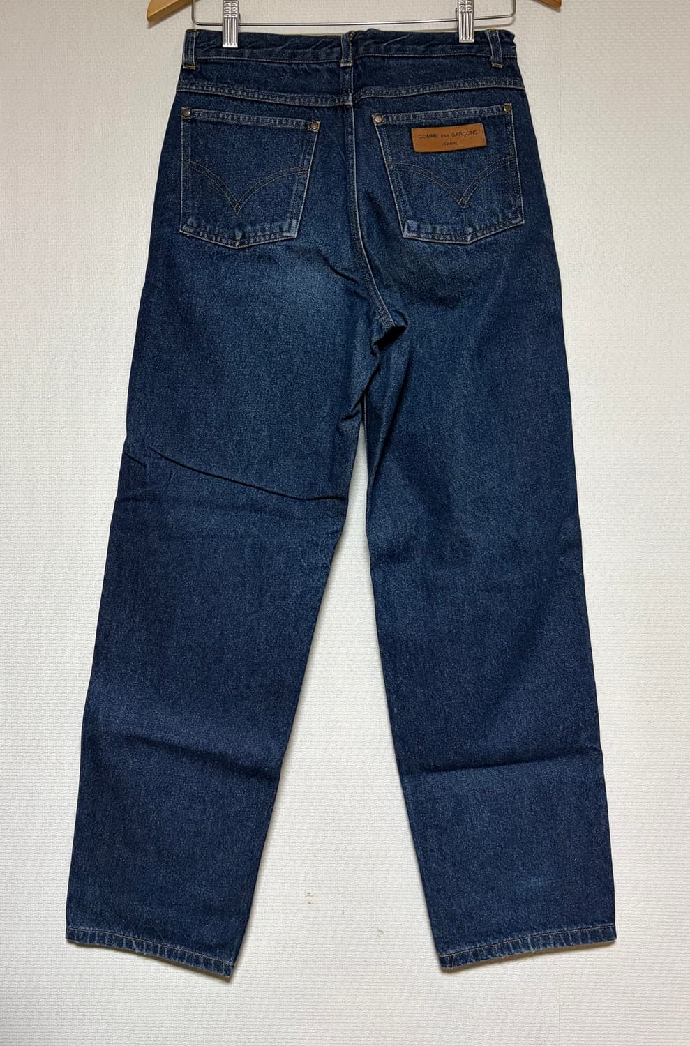 꼼데가르송 옴므 90s 레더탭 데님 상품이미지1