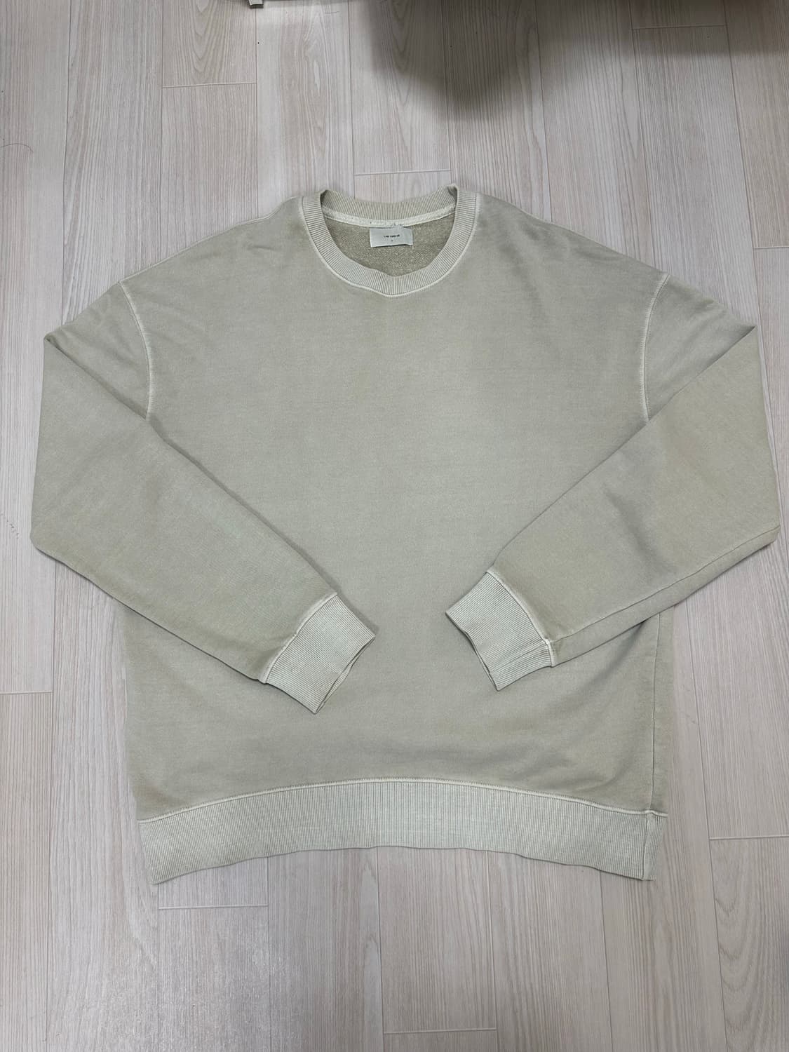 LAB TWELVE 랩트웰브 피그먼트 스웻셔츠 105 사이즈 상품이미지1