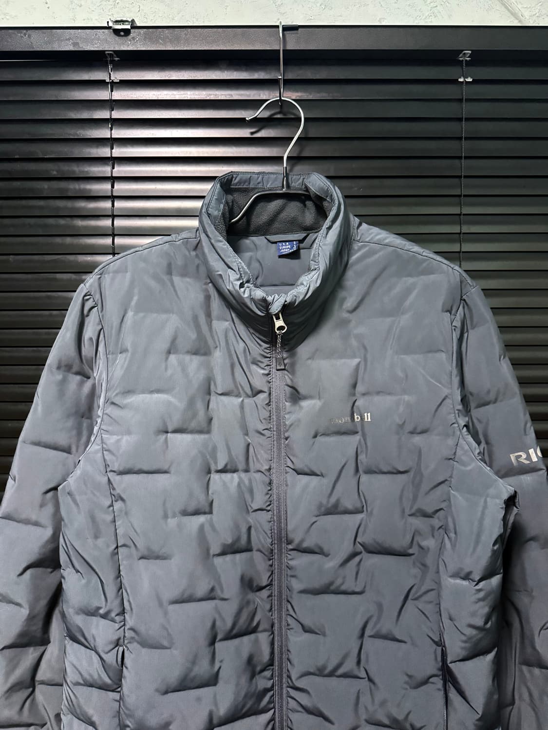 mont-bell ricoh 몽벨 경량 덕다운 패딩 M 95 그레이 회색 상품이미지3