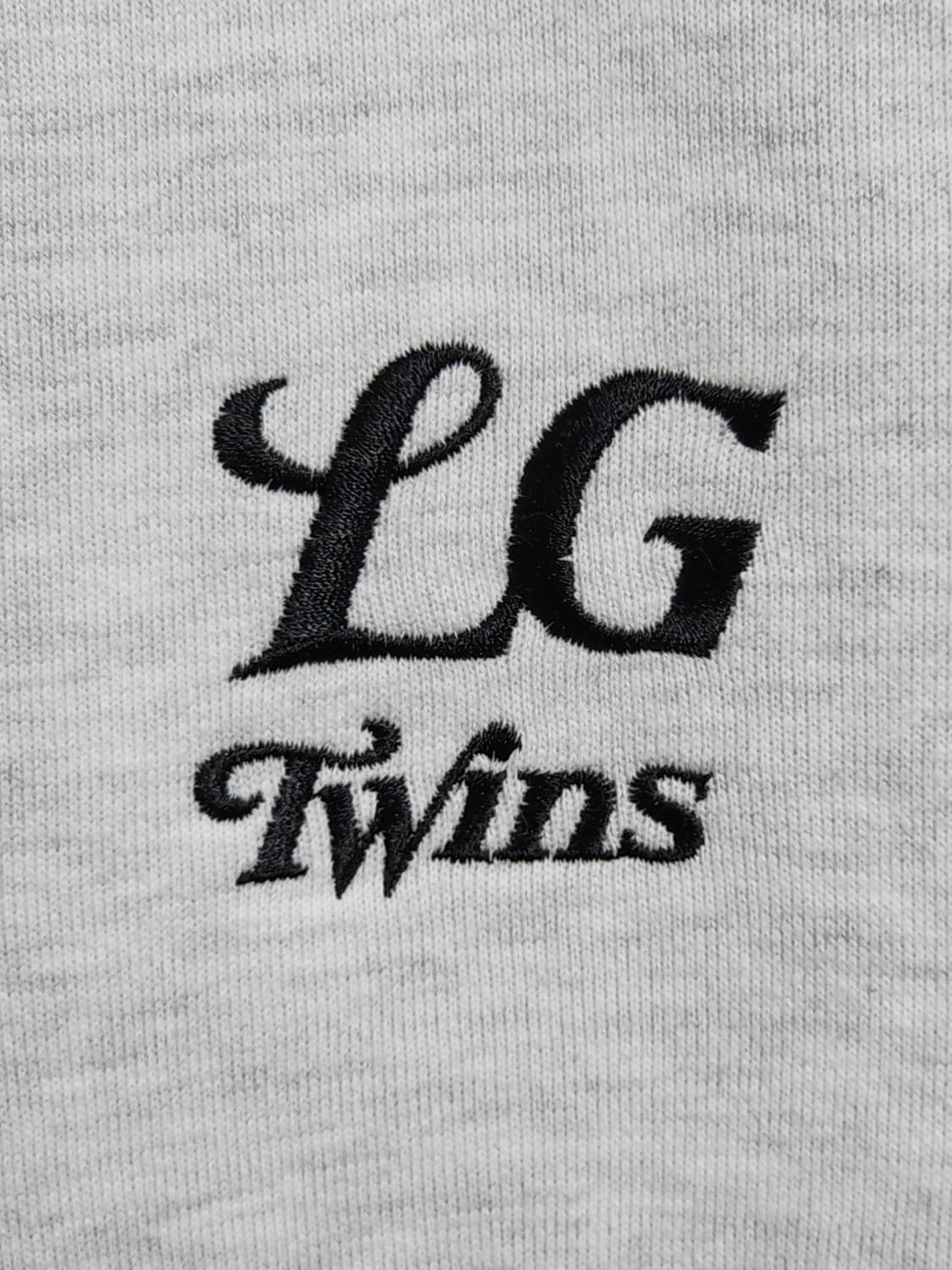 엘지트윈스 빅사이즈 맨투맨 반집업 LG 트윈스 스웨트 티셔츠  상품이미지4