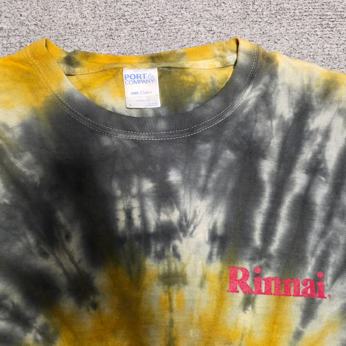 Port&Company 빈티지 반팔 티셔츠 L(100) 상품이미지3