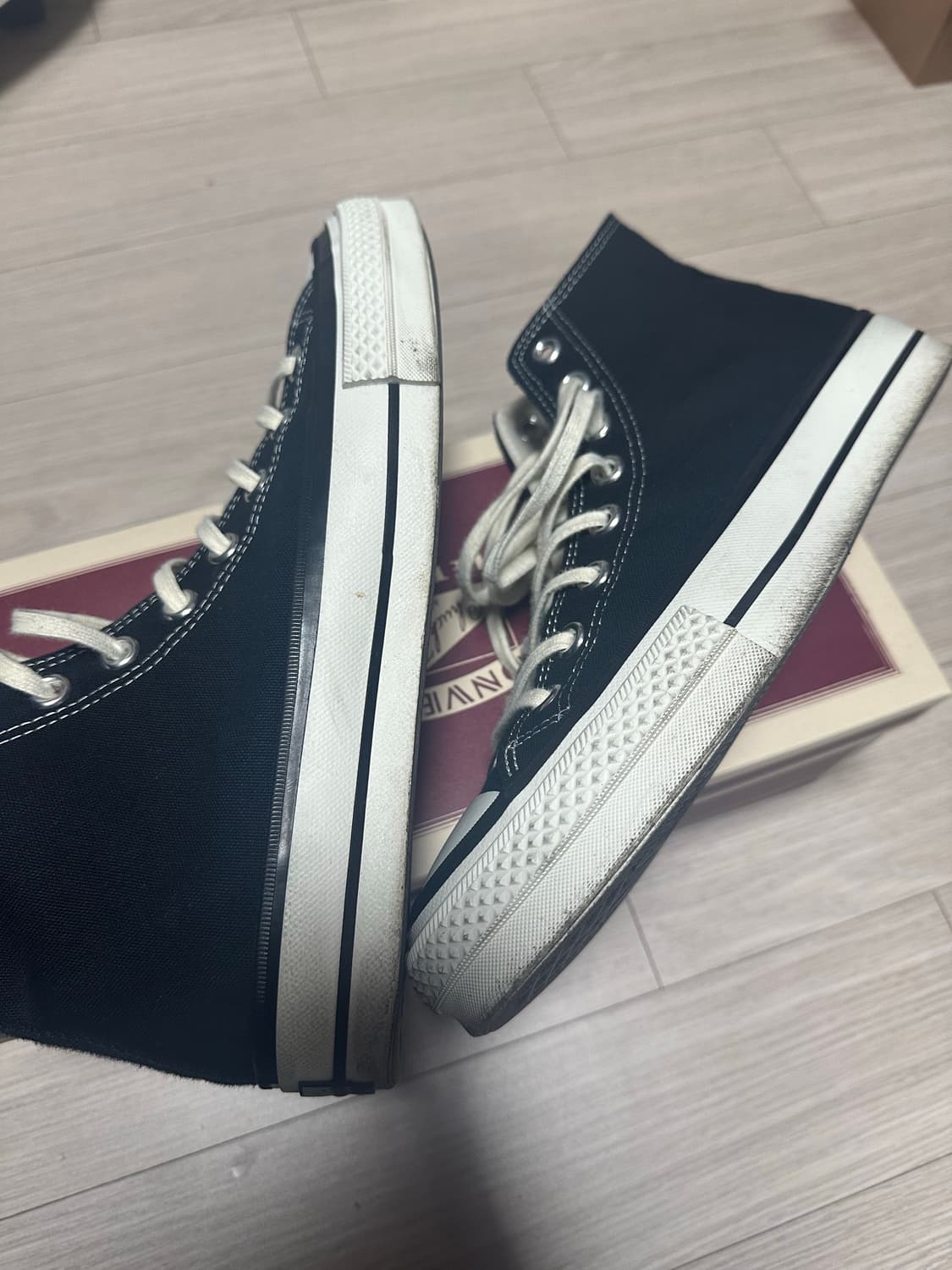 [260] 컨버스 타임라인 50 Hi 블랙 상품이미지2