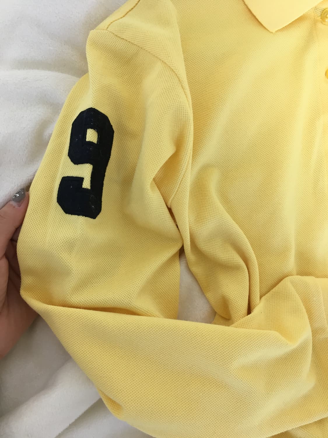 폴로 랄프로렌 빅포니 넘버자수 카라티 긴팔티 상품이미지3