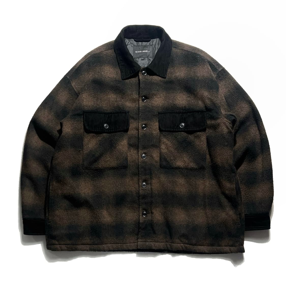 Niko And… Flannel Shirt Jacket 상품이미지1