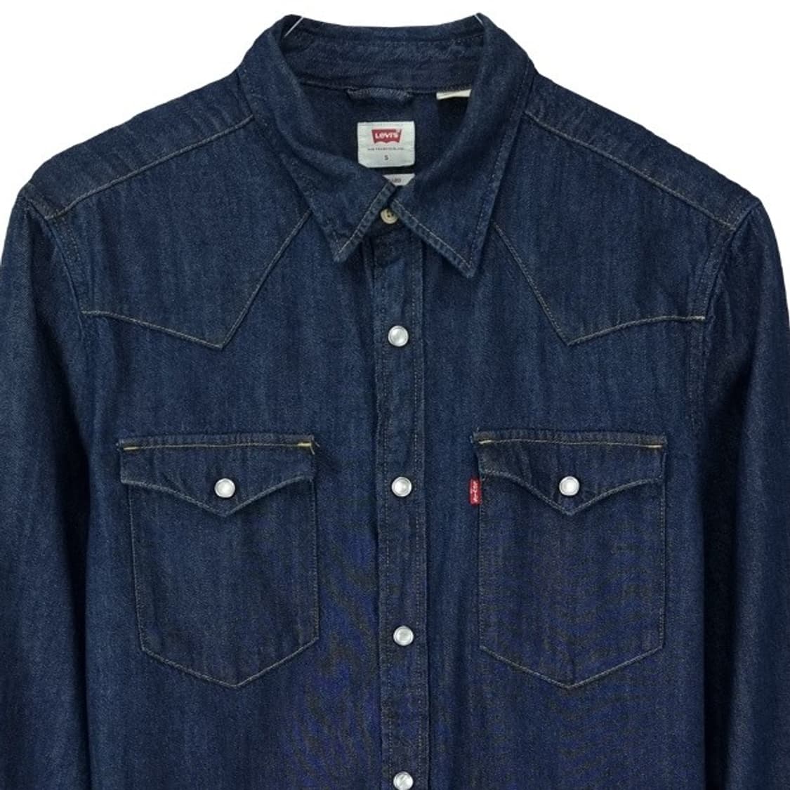 [리바이스] 크롭 커스텀 웨스턴 데님 셔츠 M19143 상품이미지4