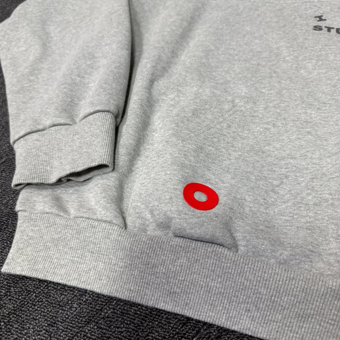 아이앱 스튜디오 x 현대 모비스 하프 집 풀오버 그레이 상품이미지4