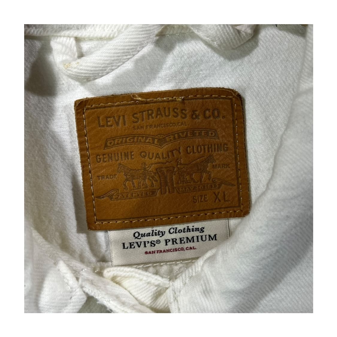 [Levi's] 리바이스 프리미엄 빅E 크롭 데님 자켓 상품이미지6