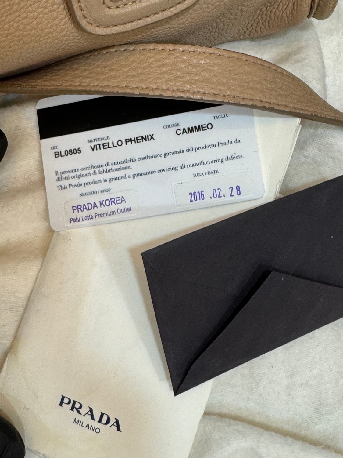 백화점판 프라다 비텔로 다이노 모터 토트백  상품이미지7