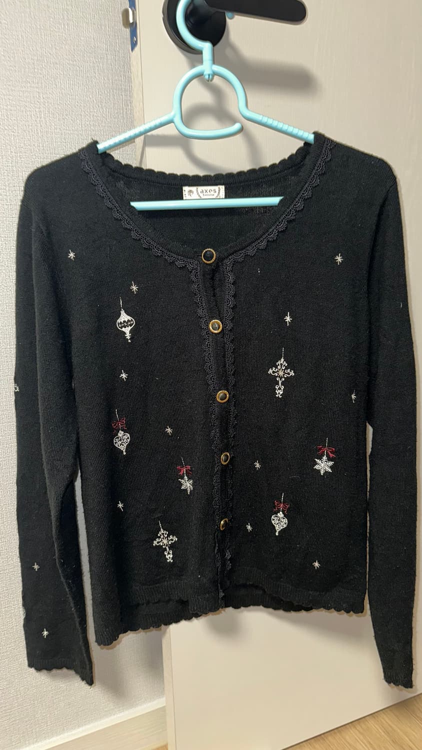 고스깔 빈티지 니트 가디건 판매합니당 상품이미지1