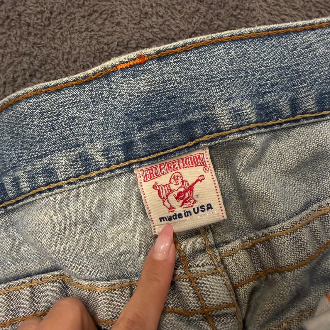 [정품] 트루릴리전 부츠컷 데님 청바지 상품이미지4