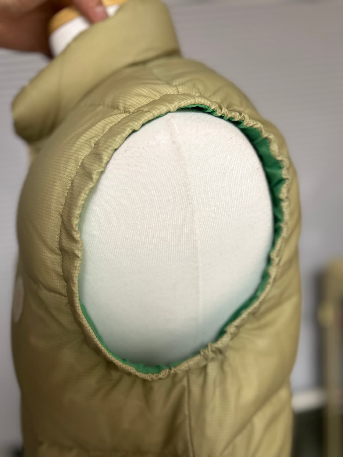 VISVIM 올드비즈빔 레더 믹스 패딩 조끼 L 상품이미지10