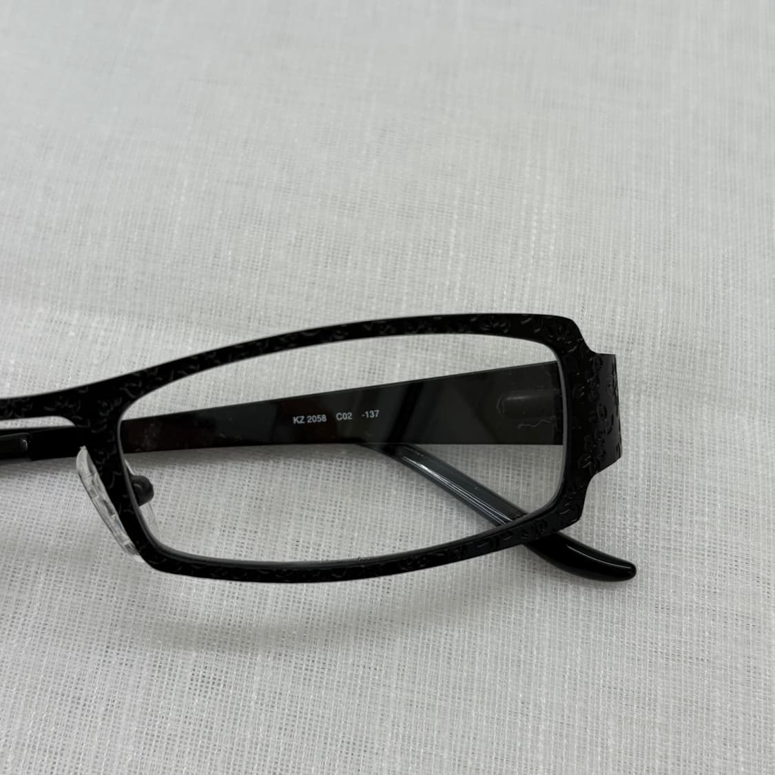 KENZO 무광 블랙 빈티지 안경 상품이미지5