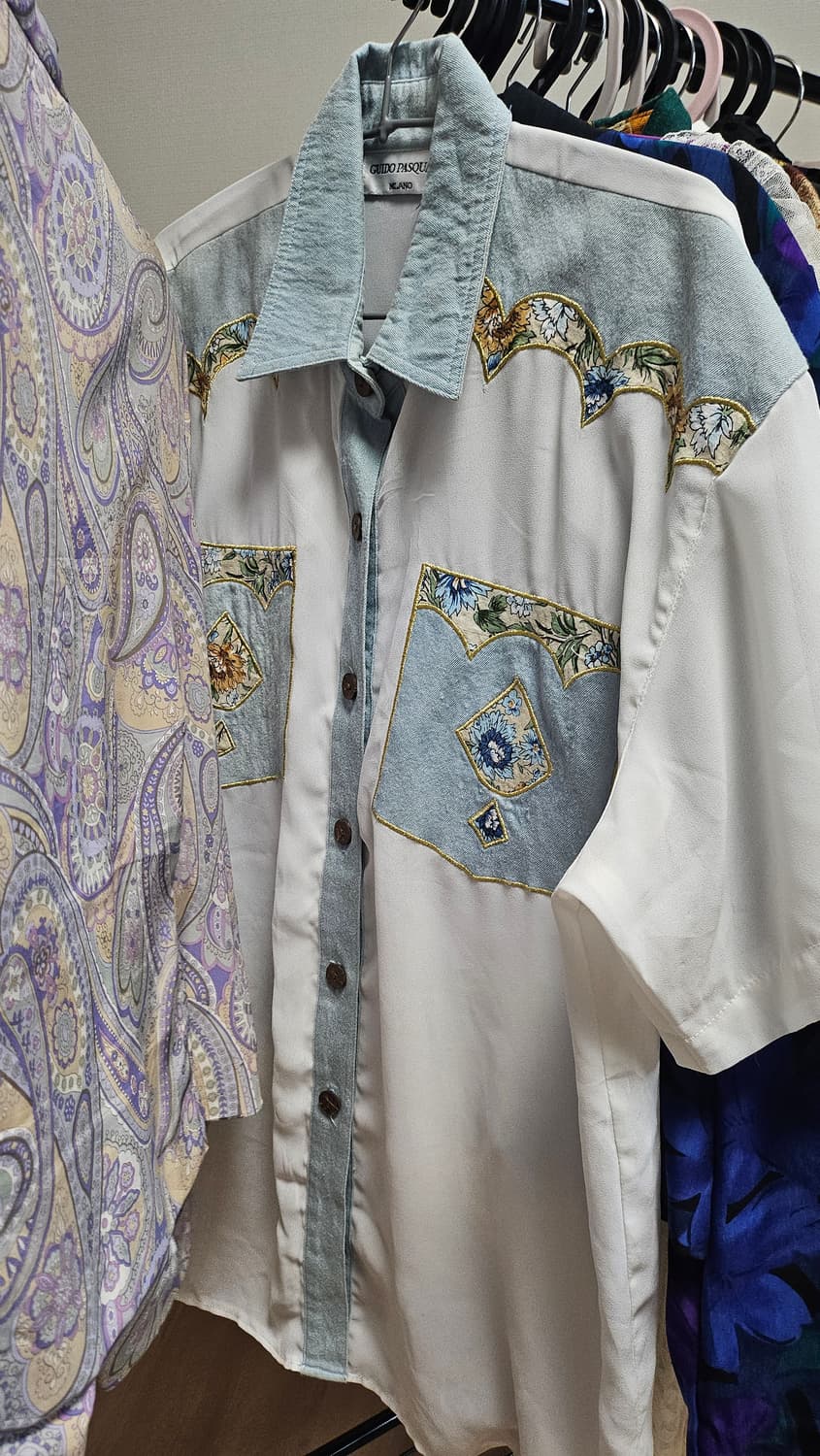 빈티지블라우스 사진 전부 22장 상품이미지2