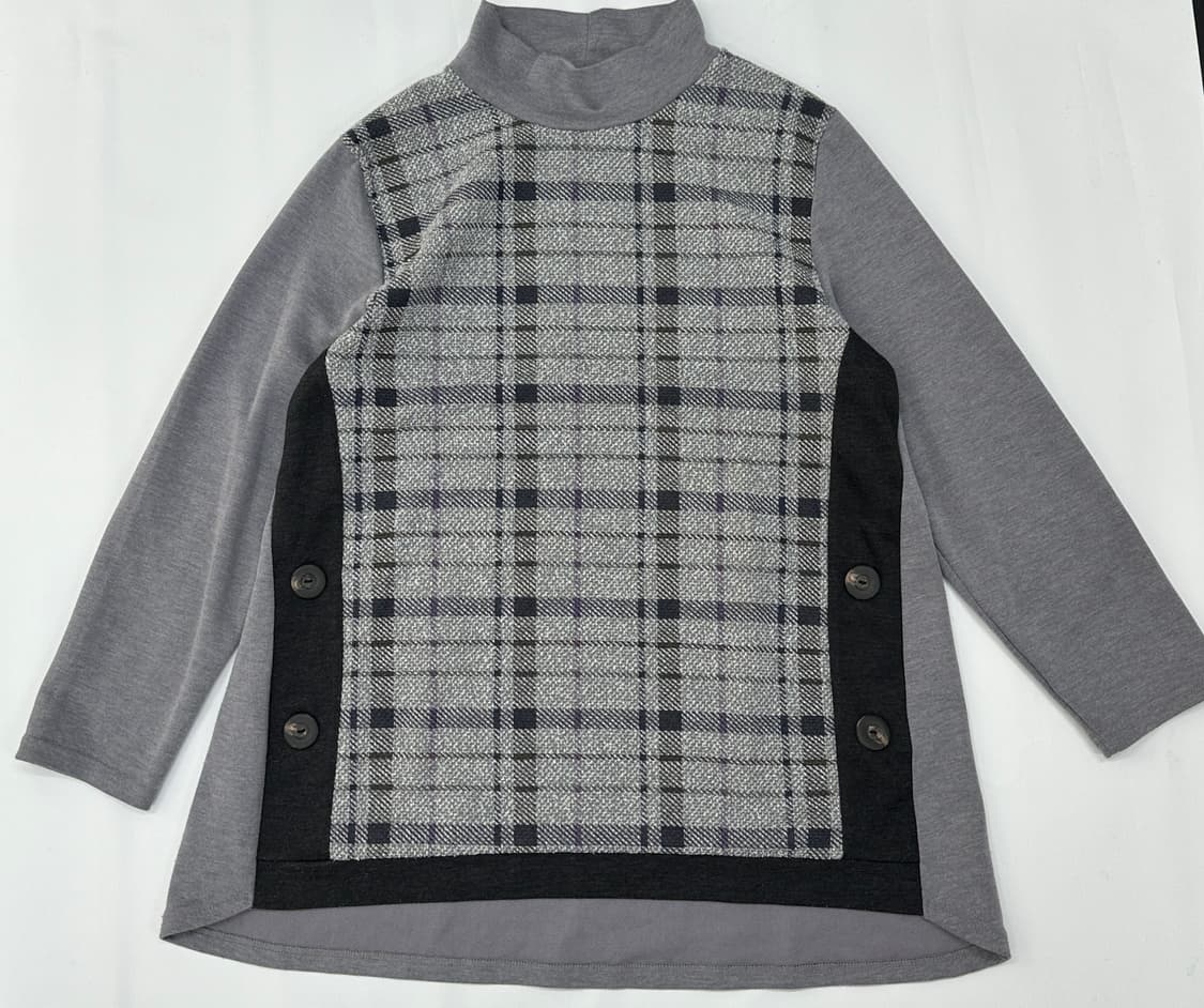 🪶하구미의 그런지 레이어드 티셔츠🪶 에스닉 히피 목폴라 이너티셔츠 상품이미지2